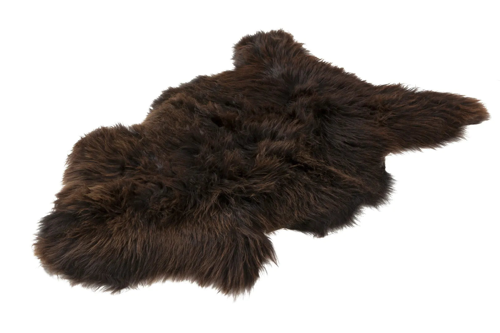 Seat sheepskin dark brown