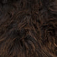 Seat sheepskin dark brown