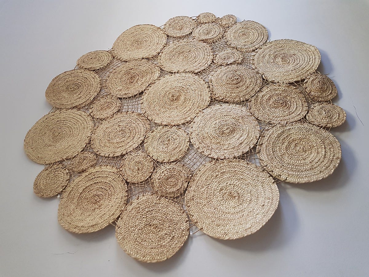 Teppich aus Palmenfasern - Mo's Interior Art