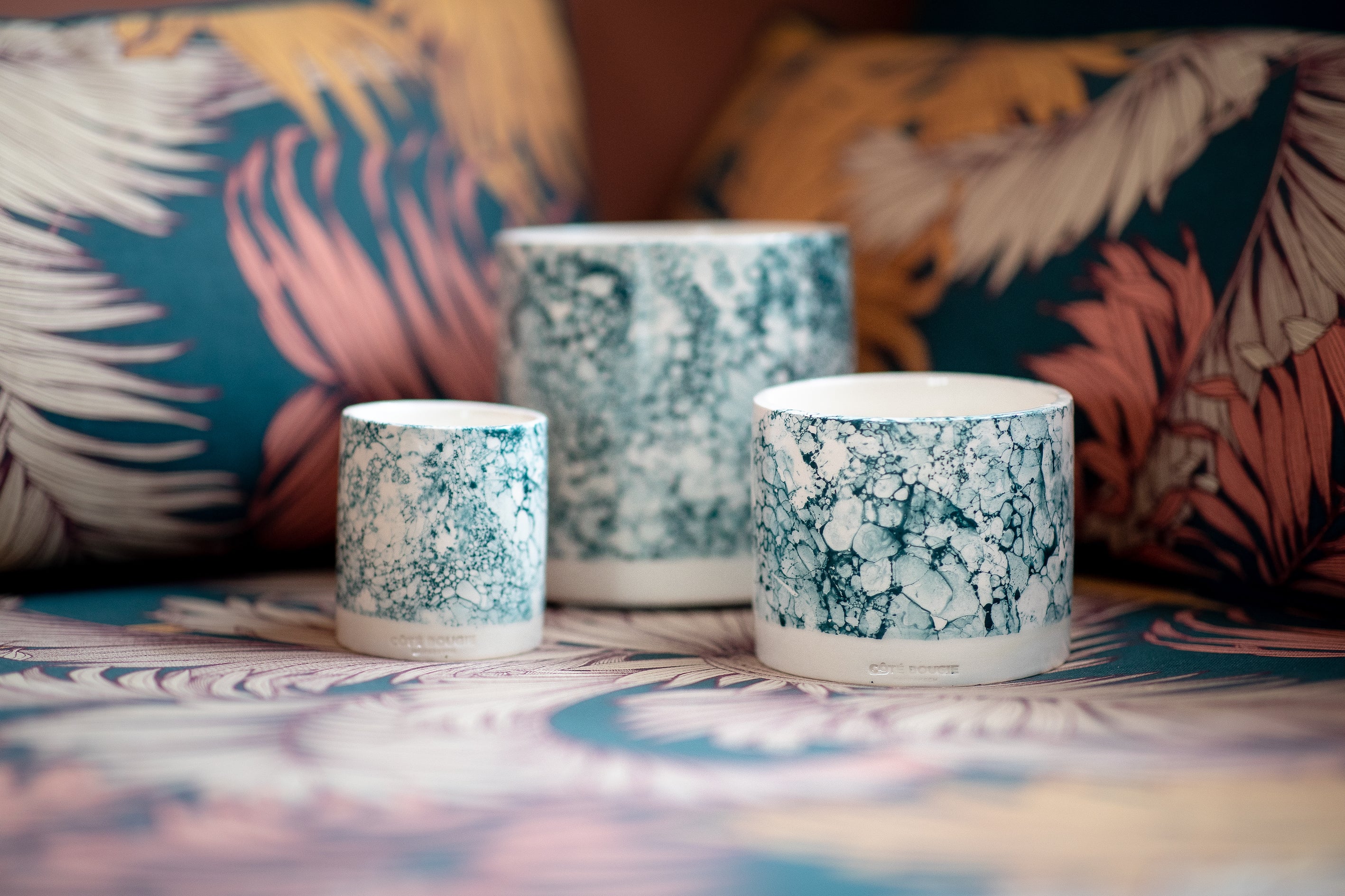 Duftkerze Marbled Collection Jasmin