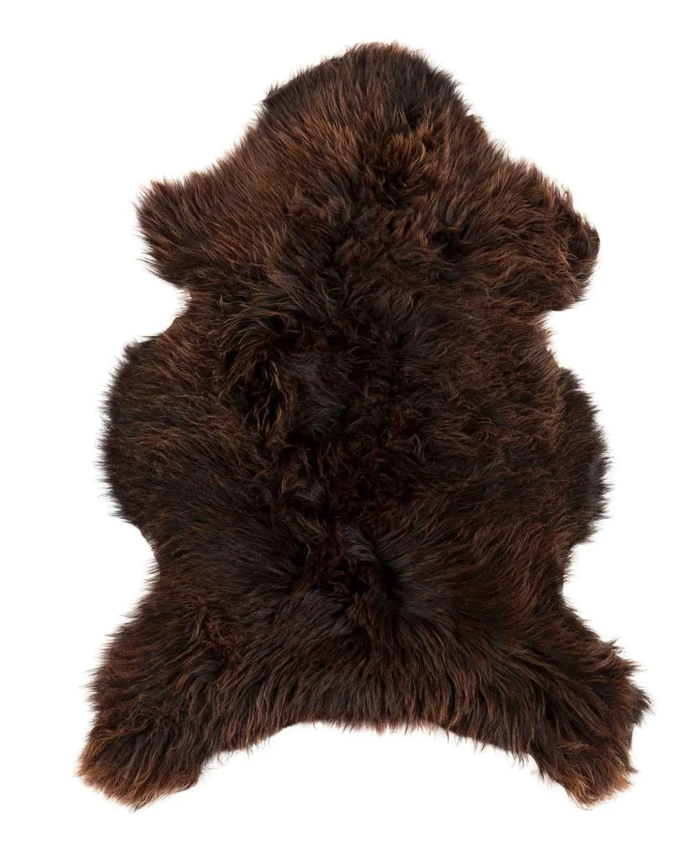 Schaffell dunkelbraun XXL