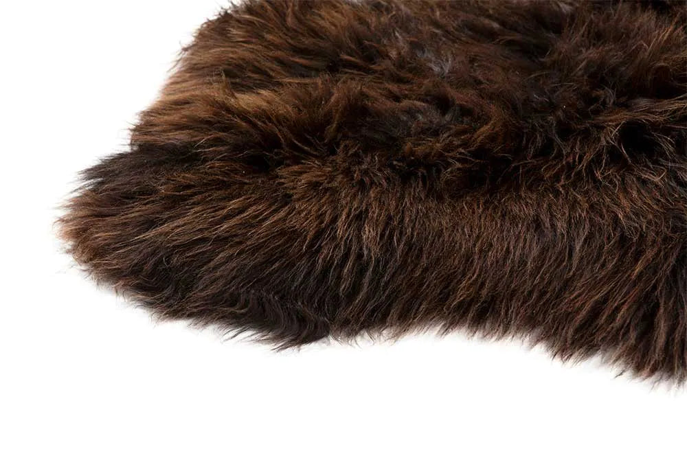 Schaffell dunkelbraun XXL