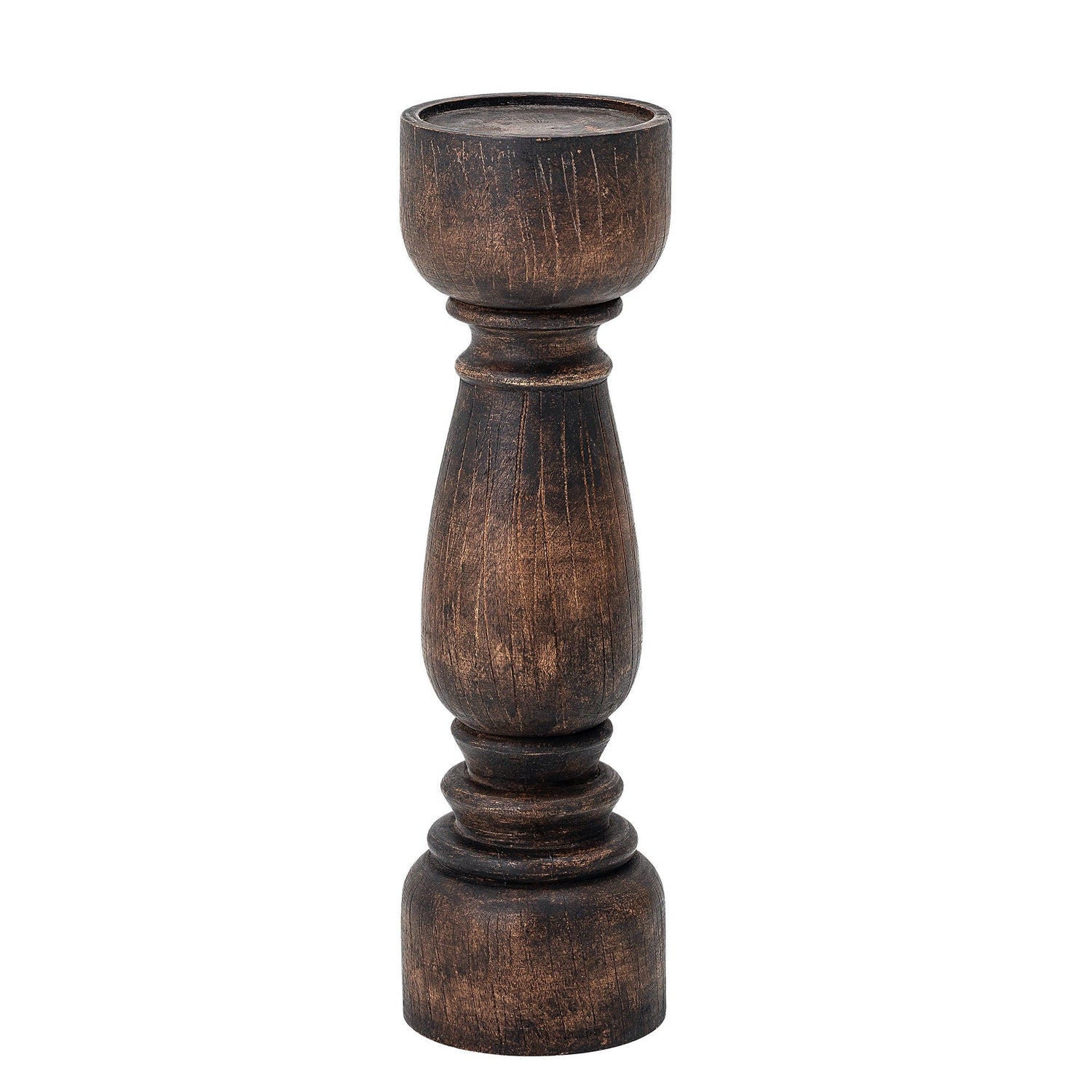 Candle holder mango wood #1