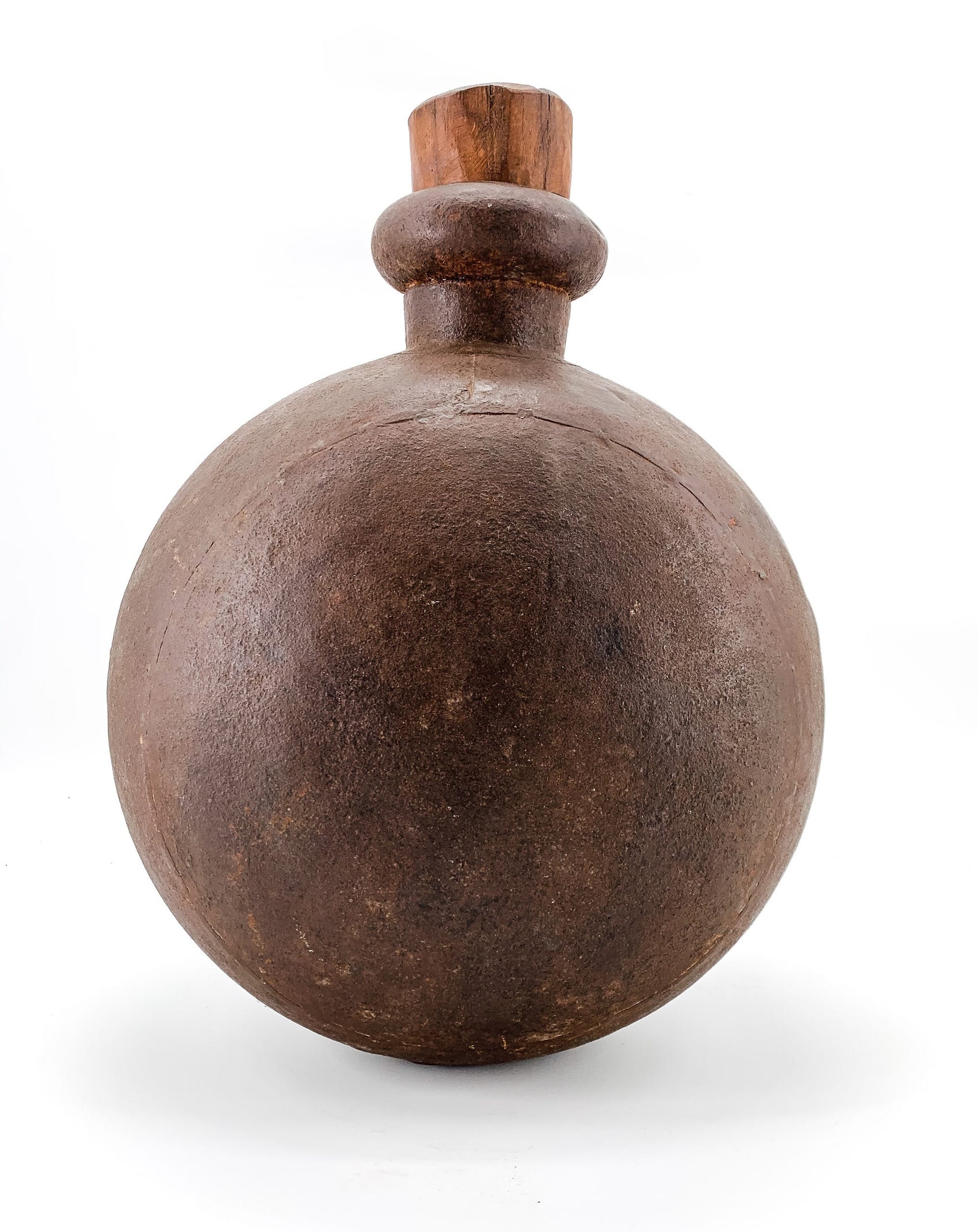 Large, old, Indian water container