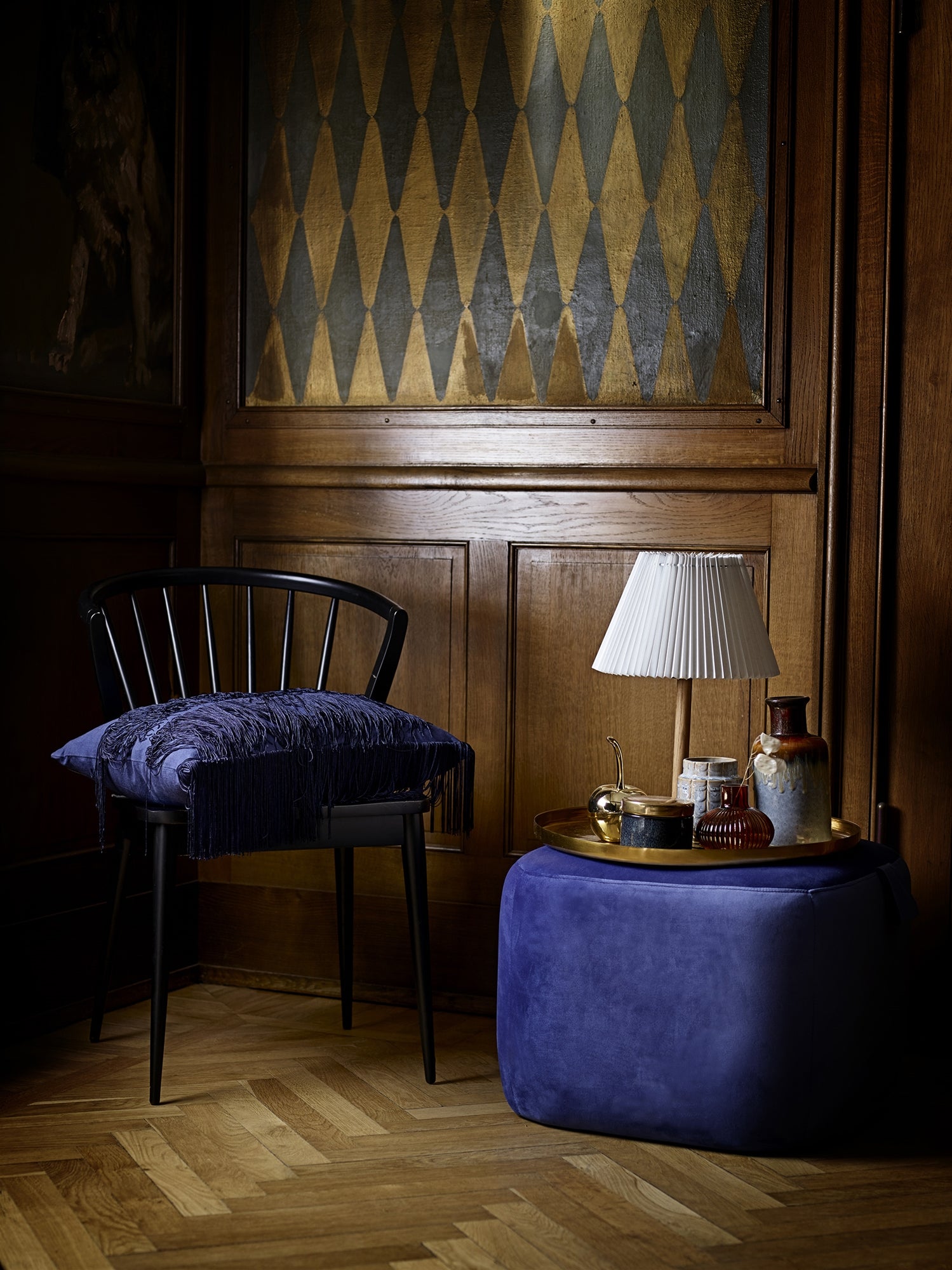 Kissen mit Fransen im 20er Jahre Stil - Mo's Interior Art