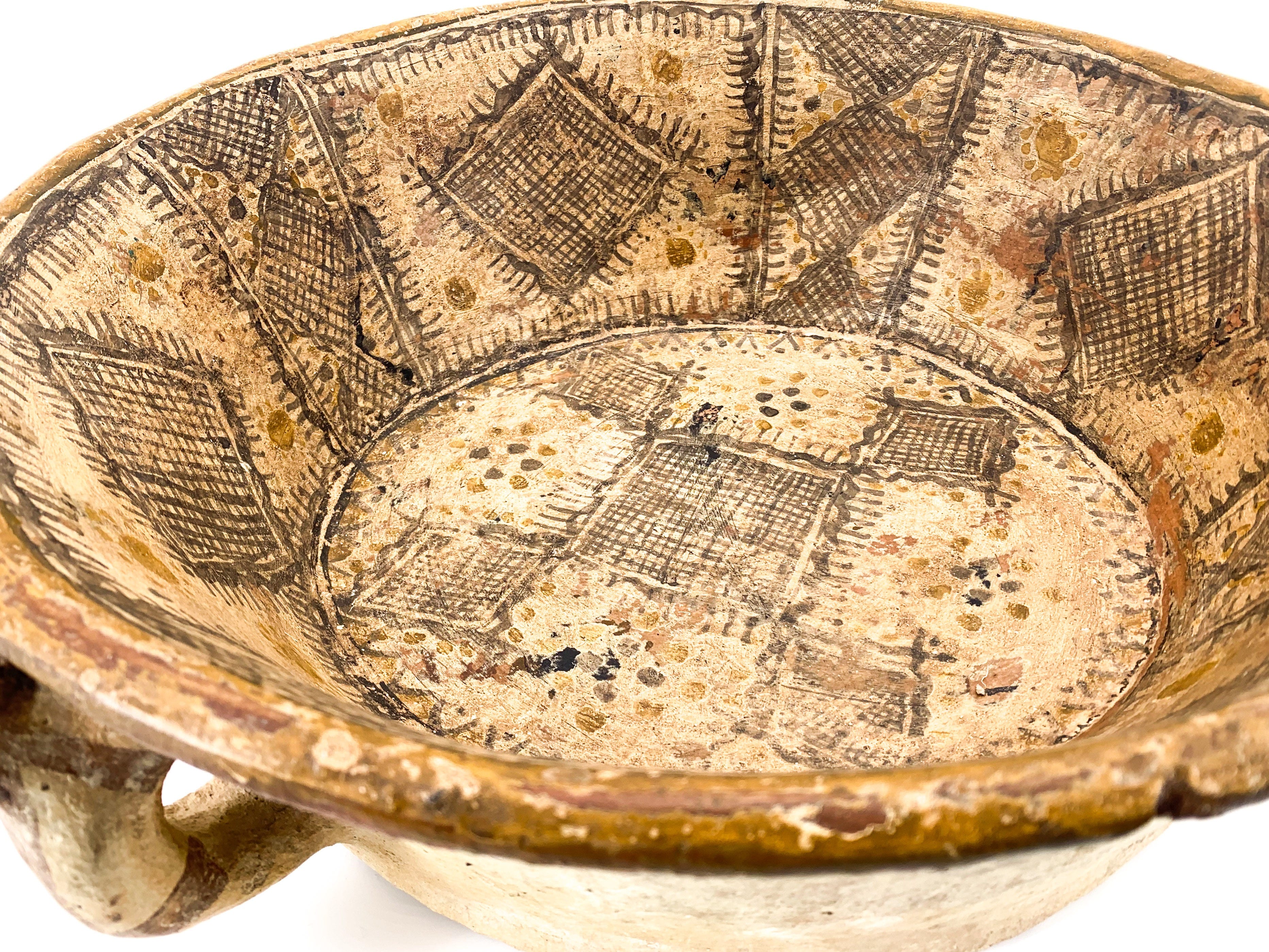 Antike Keramik Schale - Mo's Interior Art