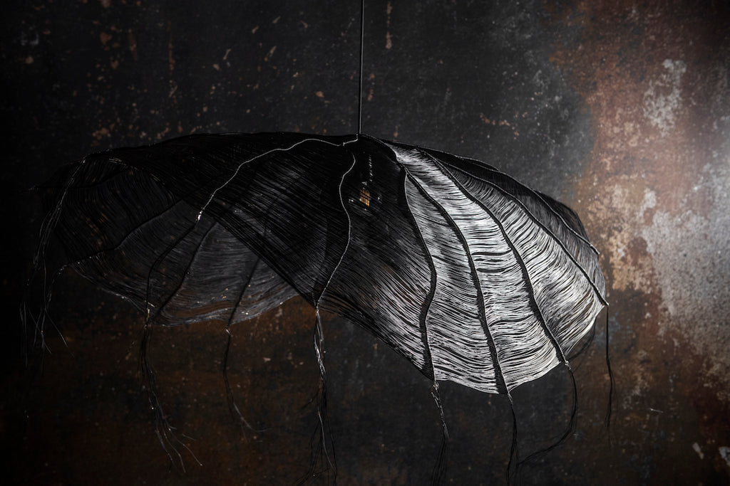 Suspension lamp Rhizome black