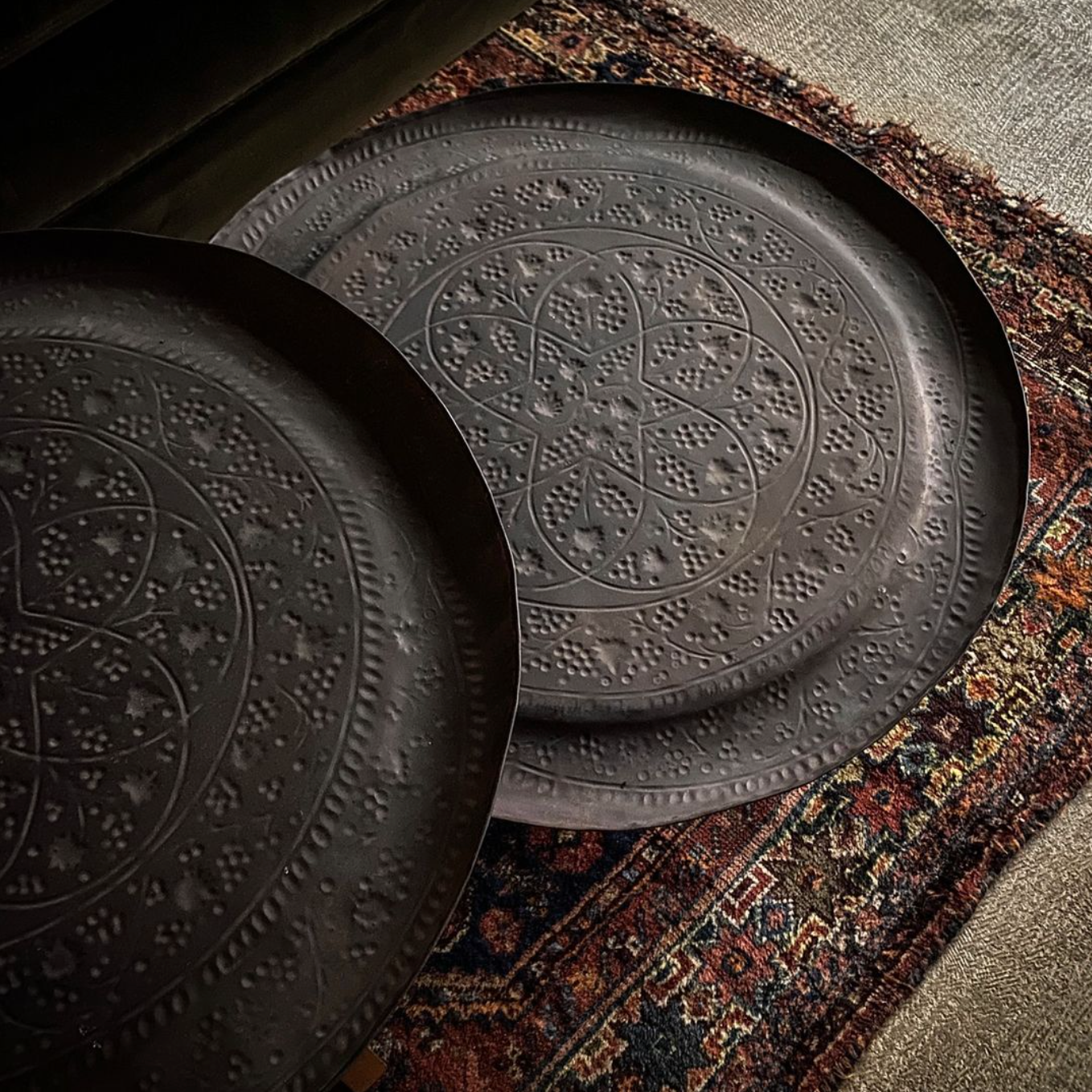 Coffee table Moroccan tray