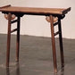 100 year old console table dark brown