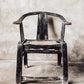 old Chinese horseshoe chair