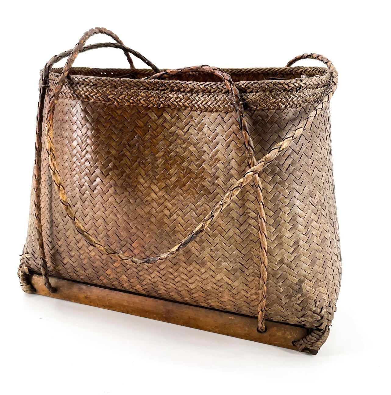 Old basket bag