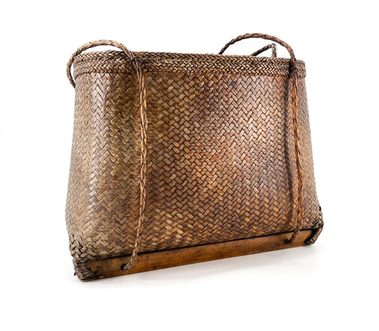 Old basket bag