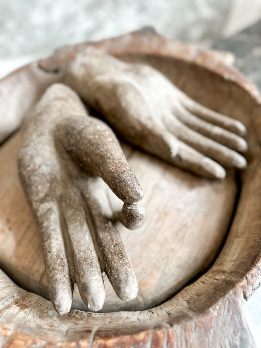 wooden bowl XXL India