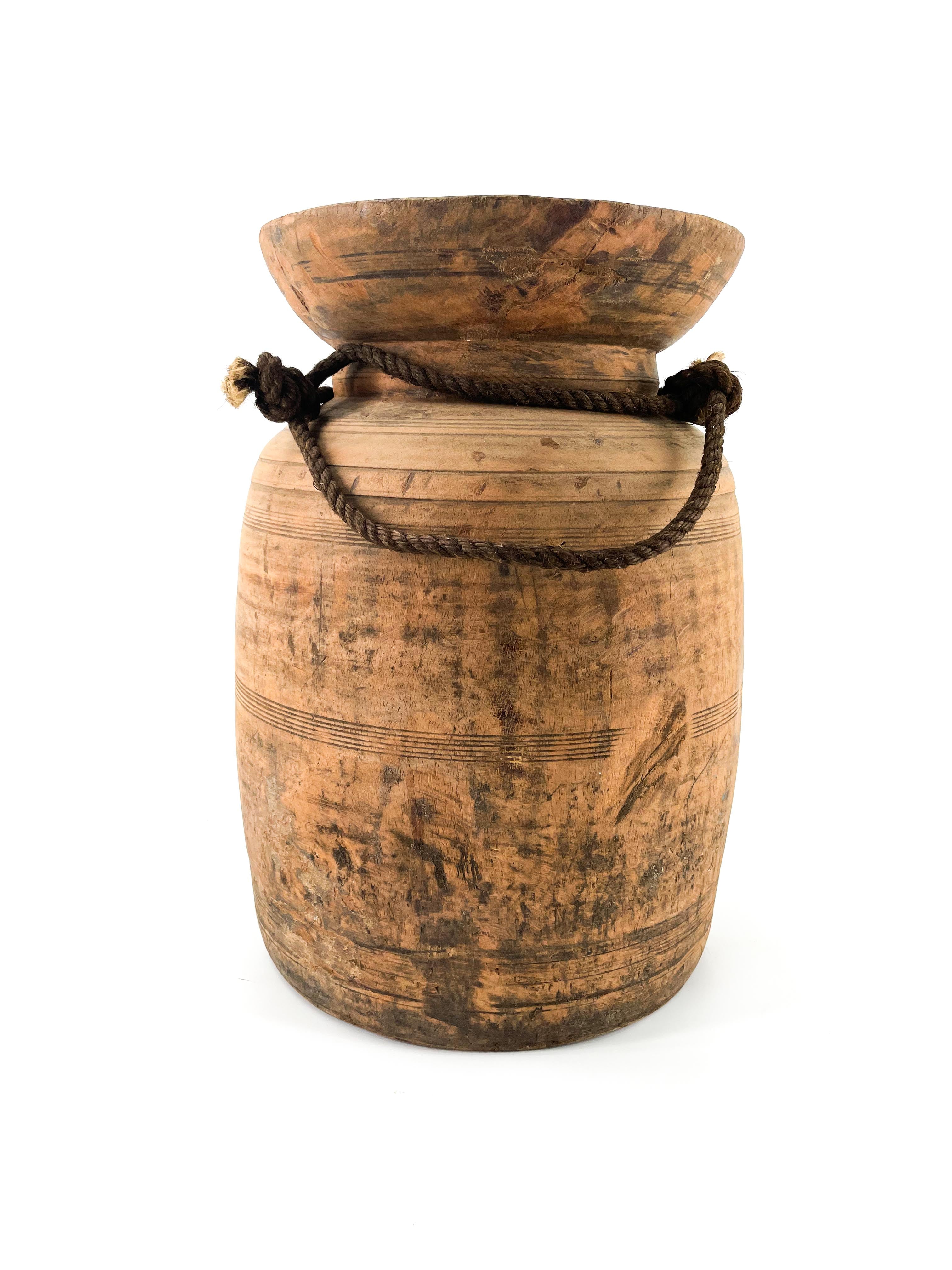 Wooden jug