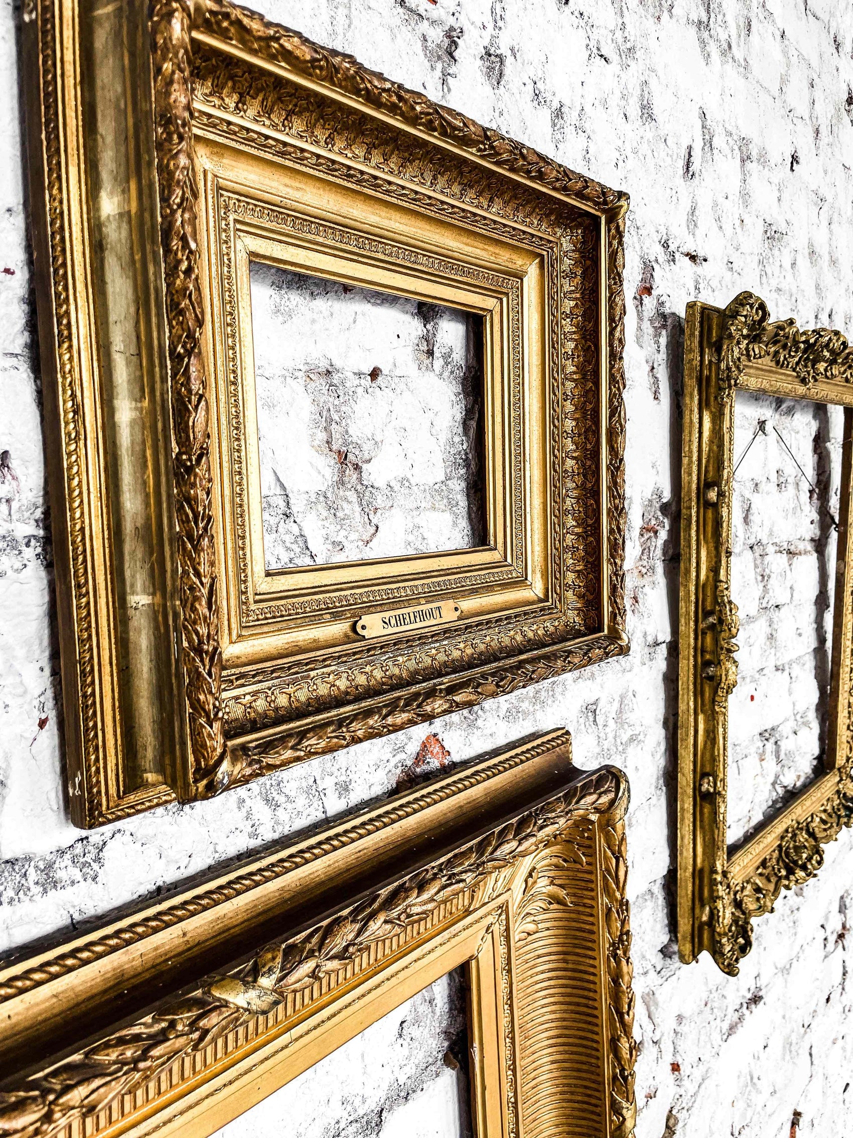 Alter französischer Goldrahmen