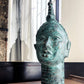 Benin bronze head
