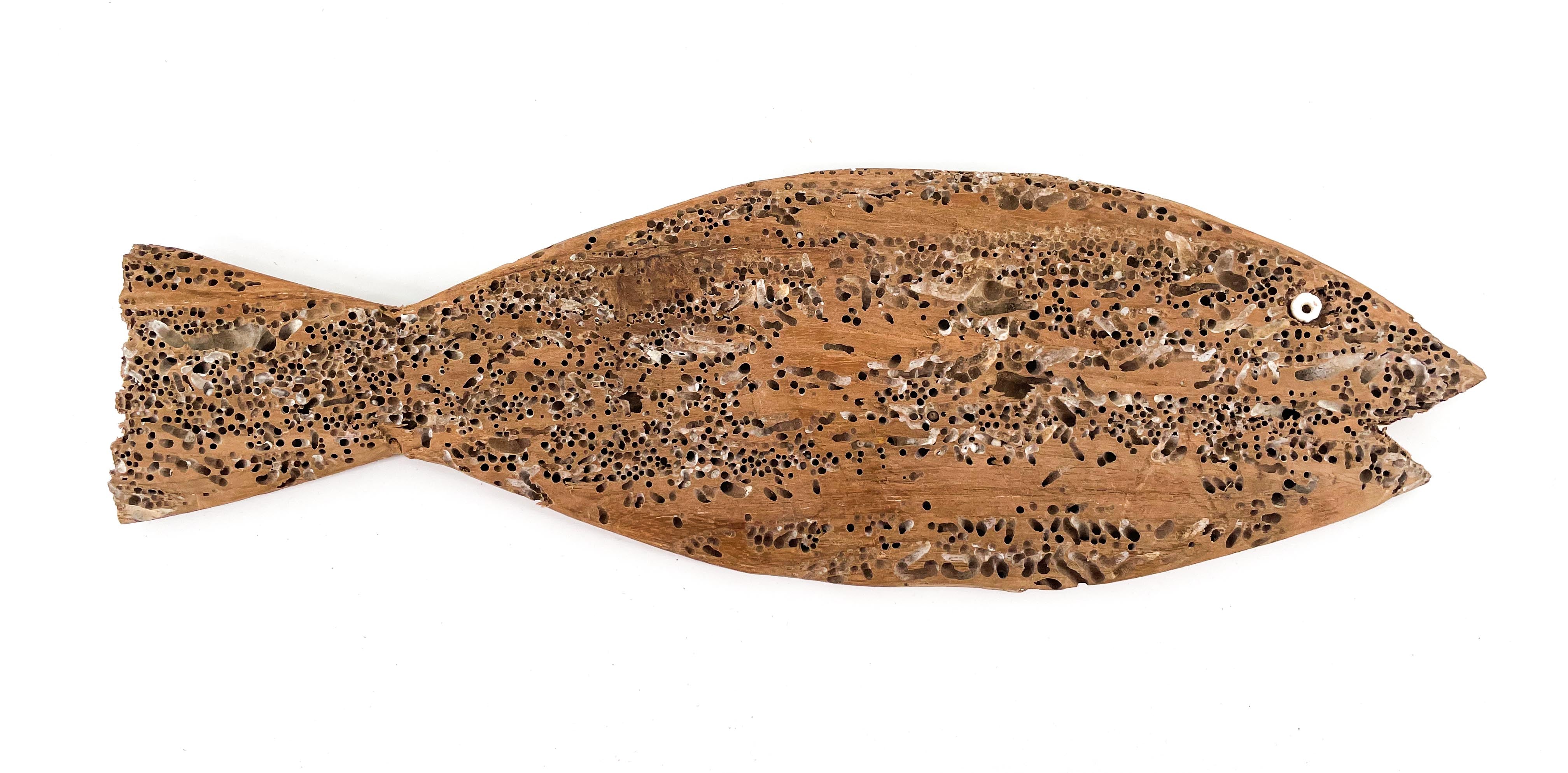 wooden fish Lamu #3