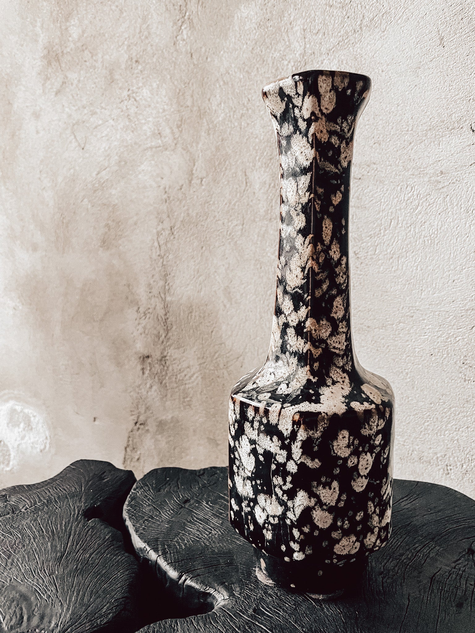 Vase schwarz/weiß #2