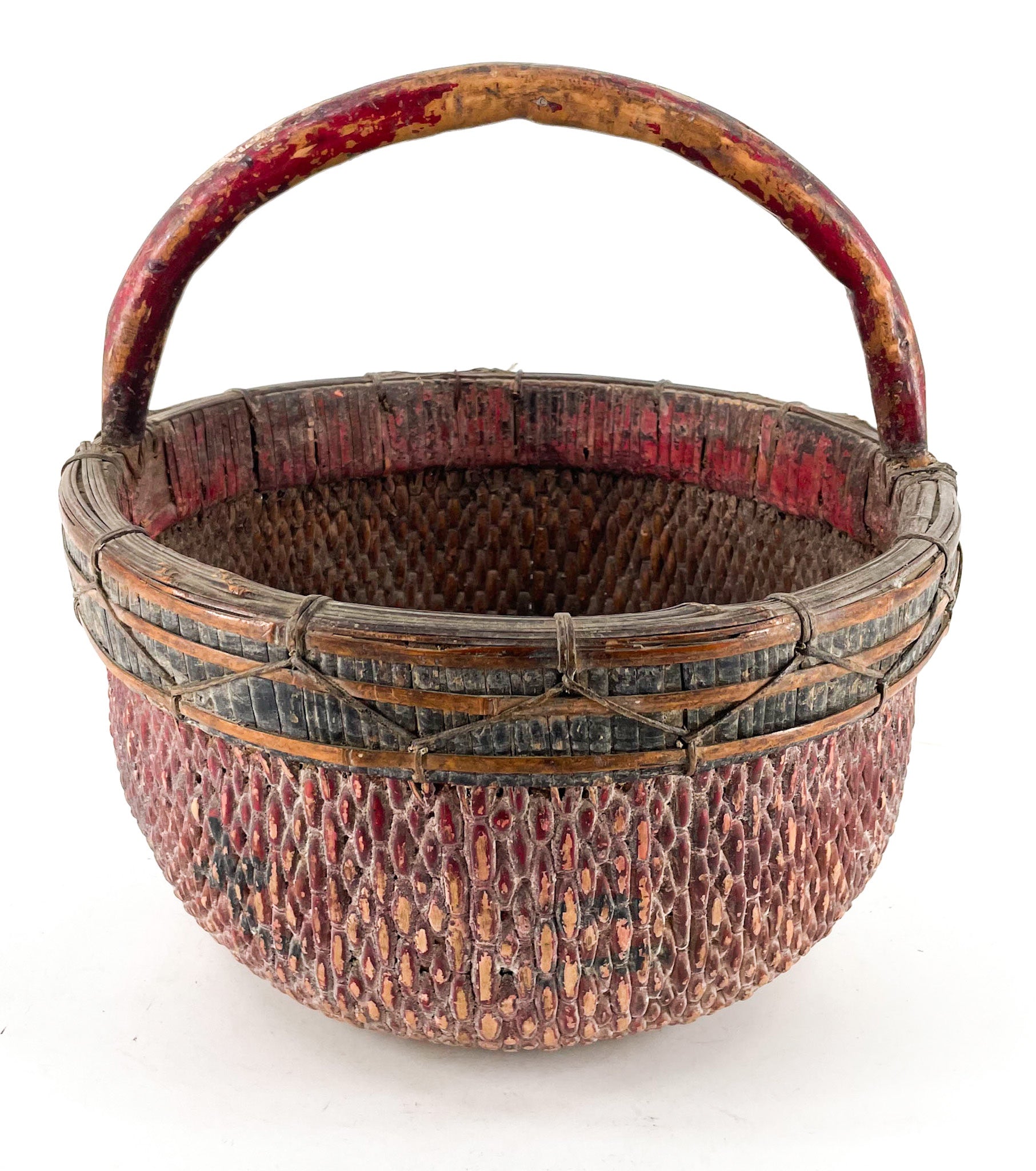 Old Chinese wicker basket #2