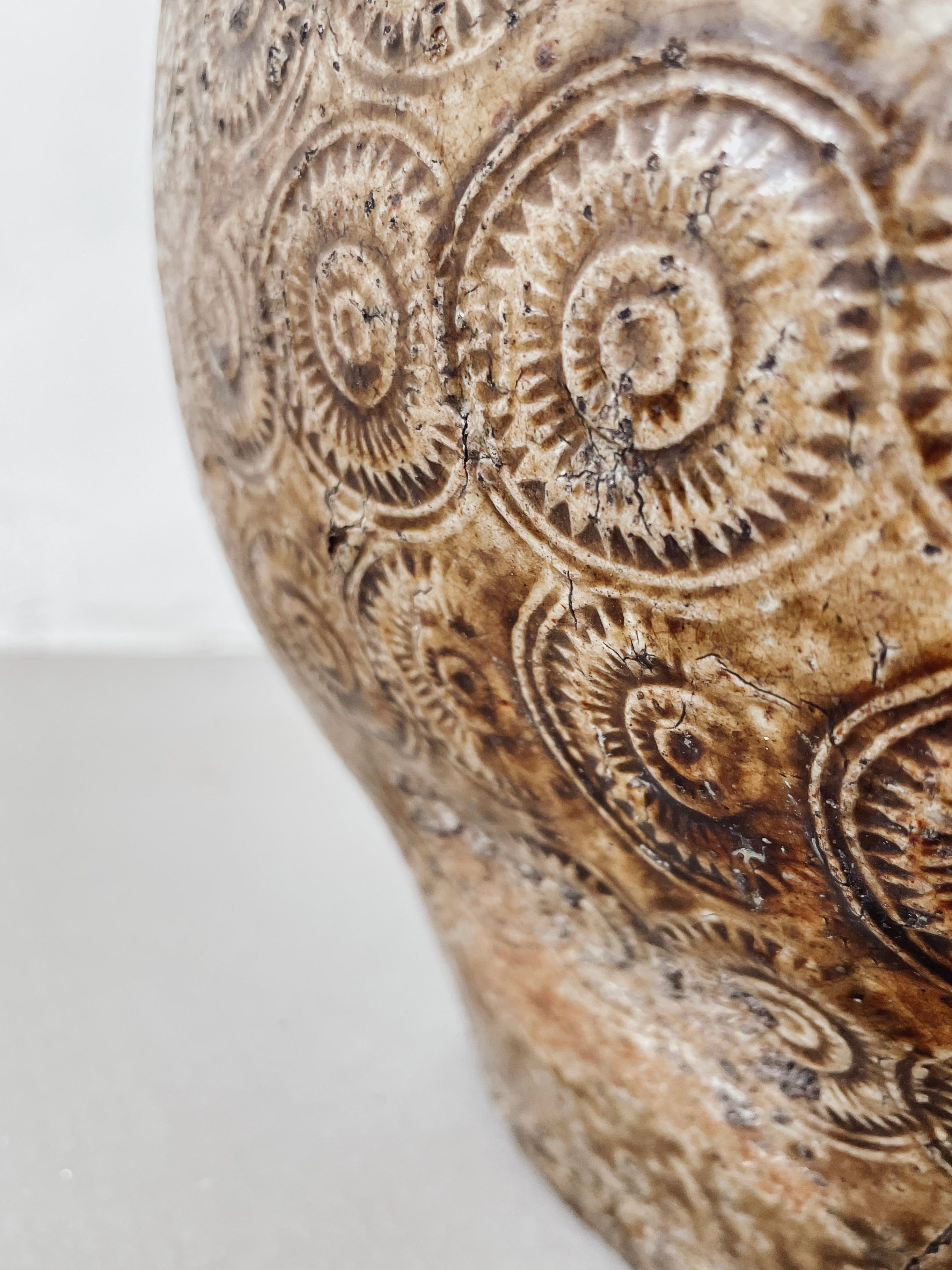 table lamp antique sea shell coin pot