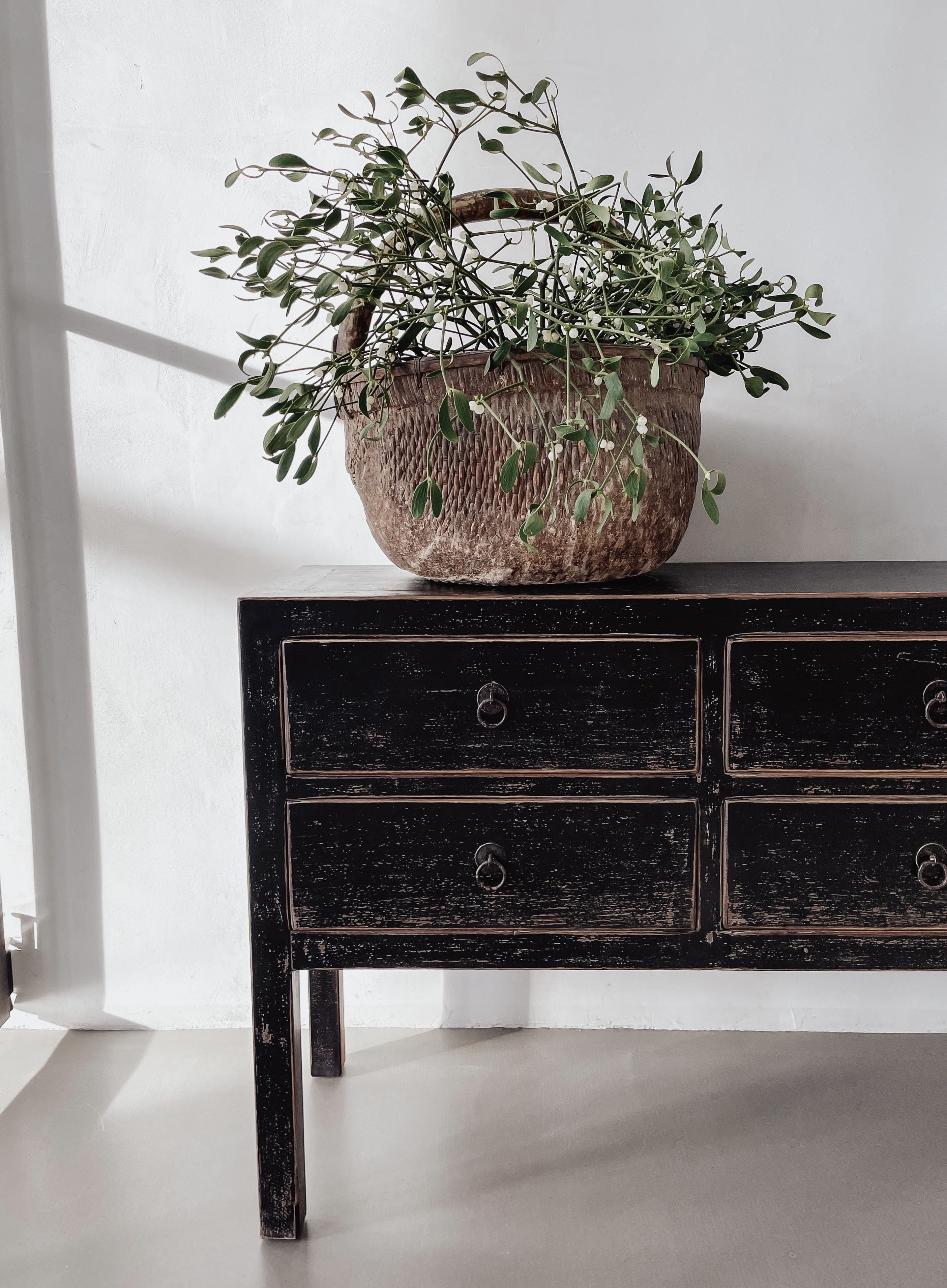 old Chinese sideboard