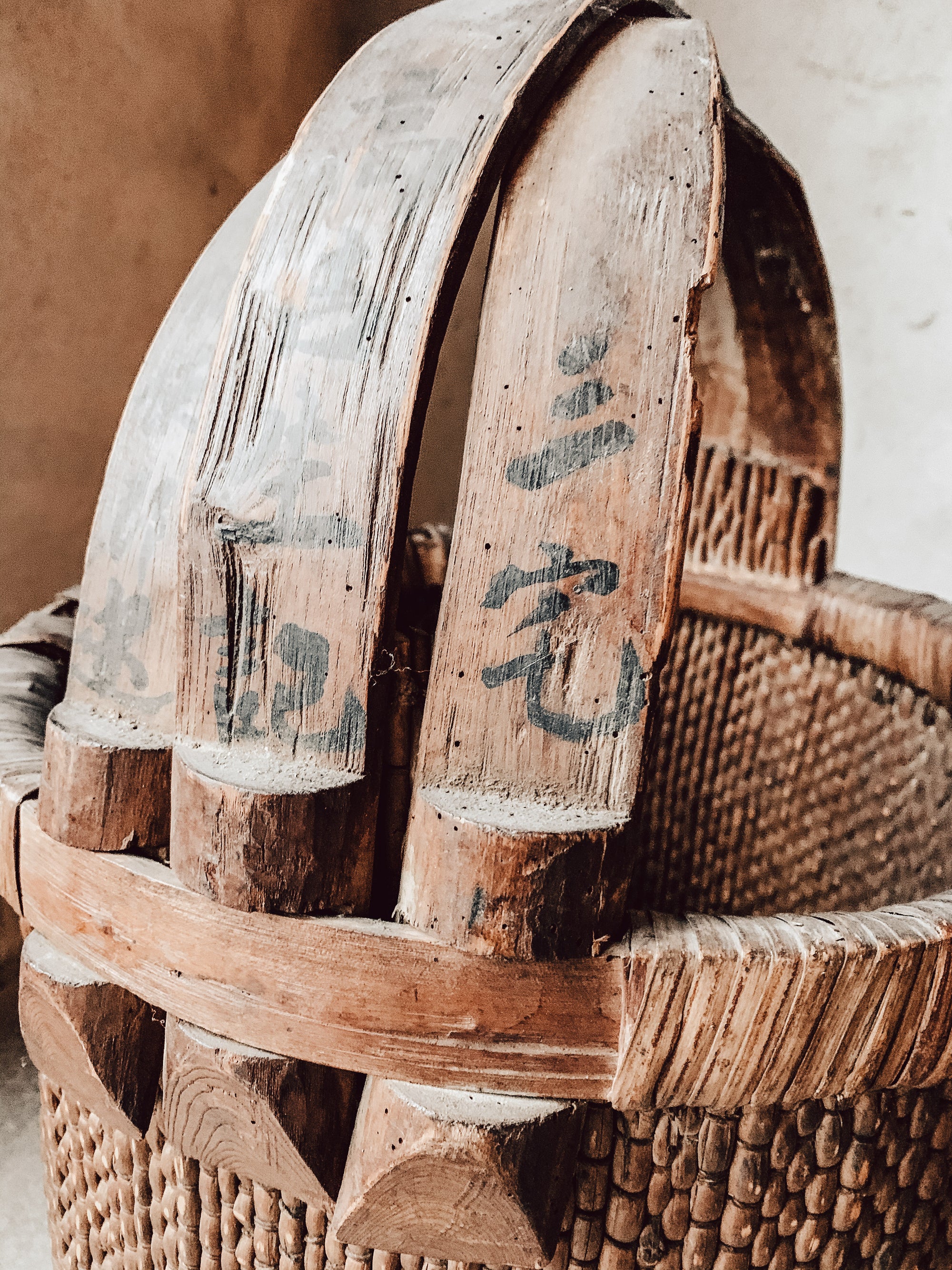 Alter chinesischer Korb
