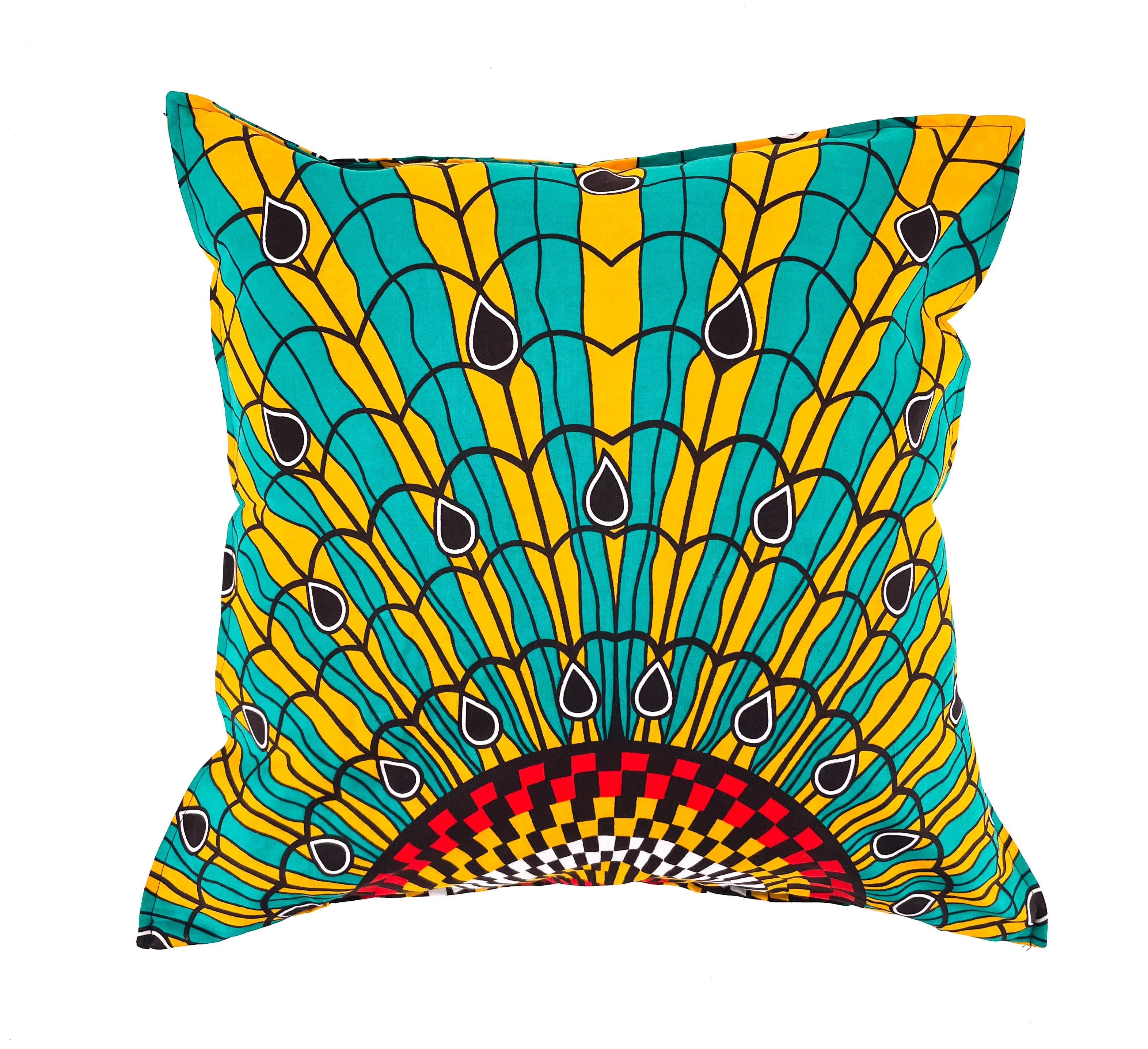 Cushion cover wax print