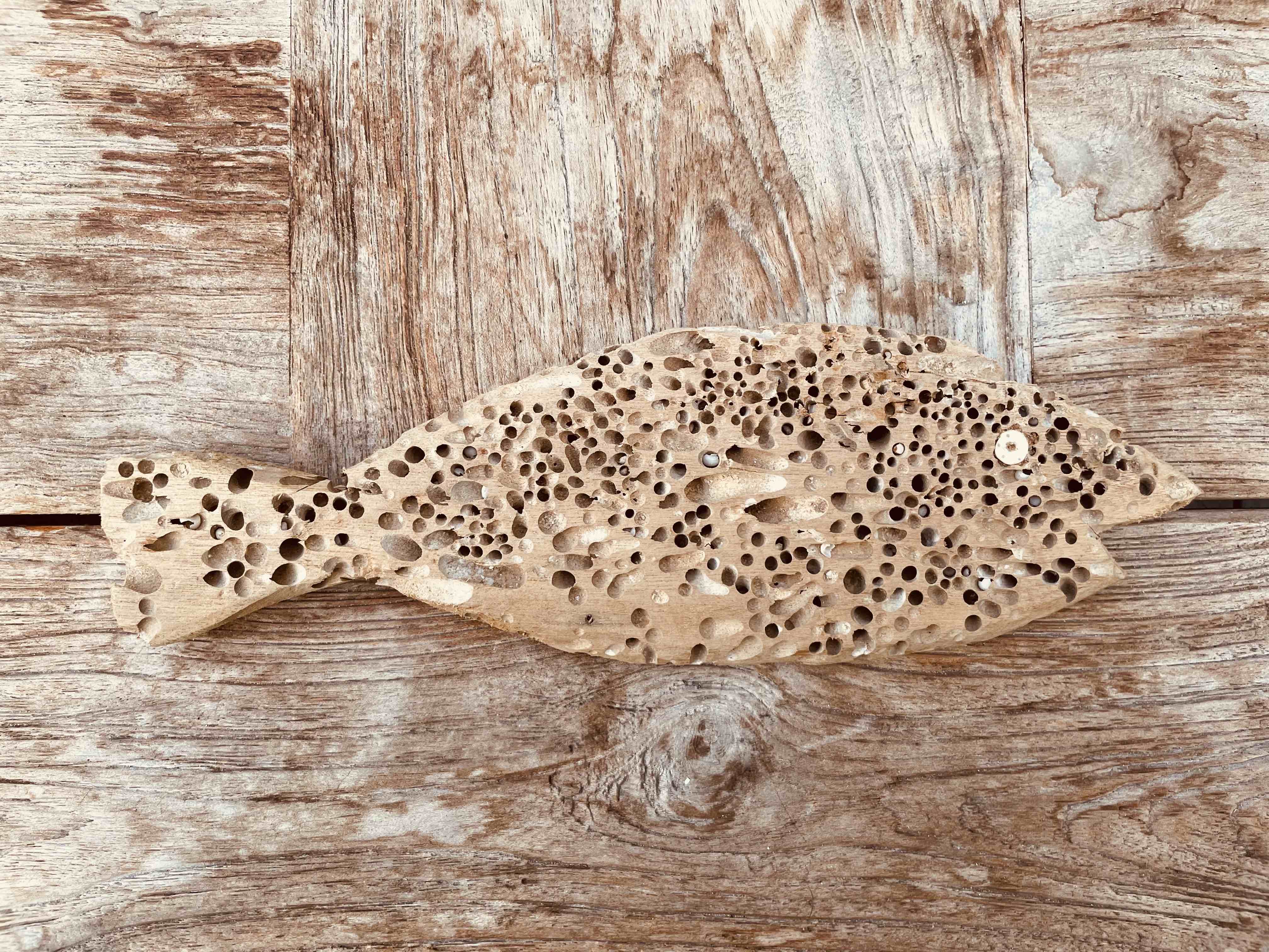 wooden fish Lamu #12