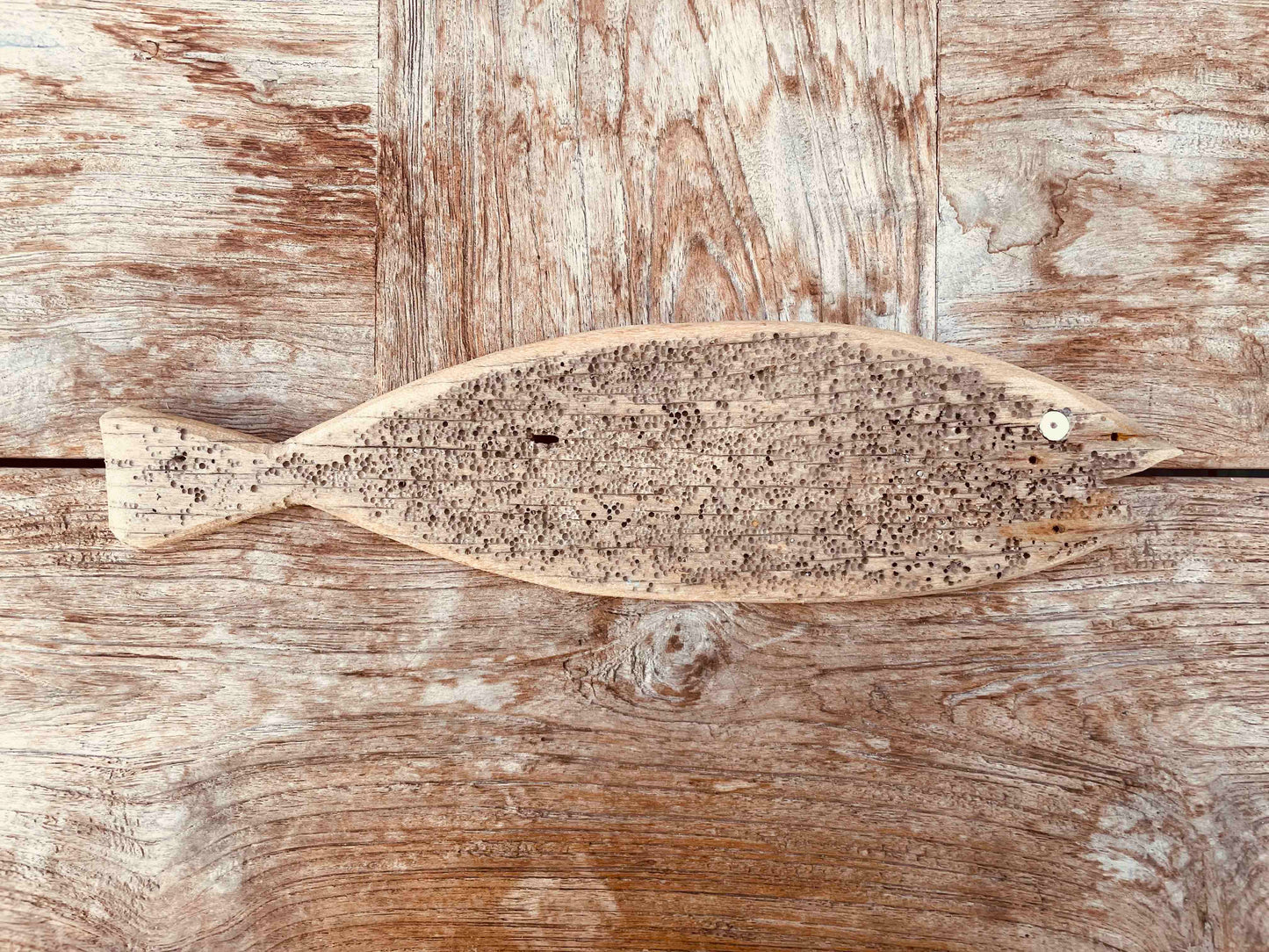 wooden fish Lamu #19