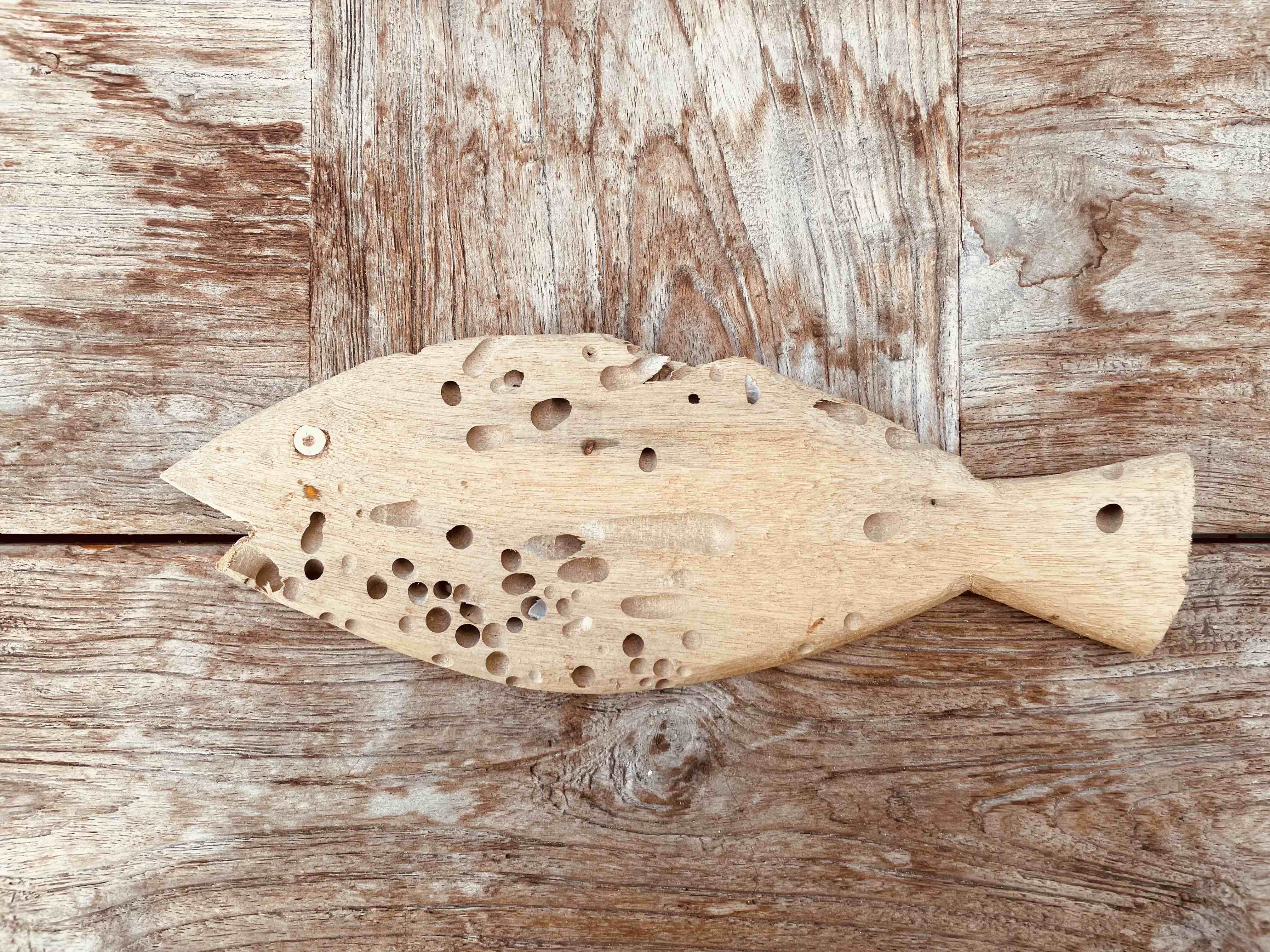 wooden fish Lamu #7
