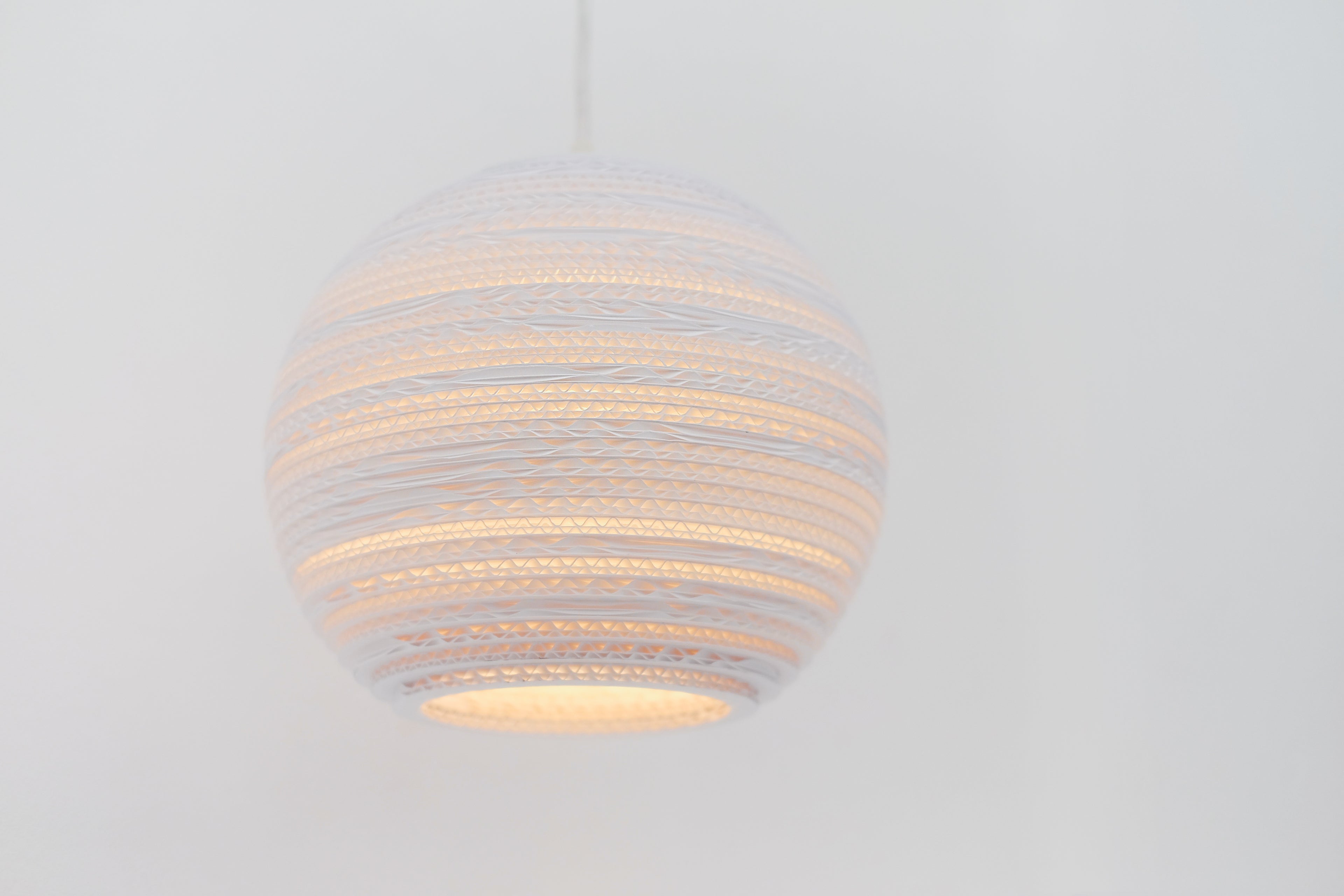 Lampe Cardboard weiß
