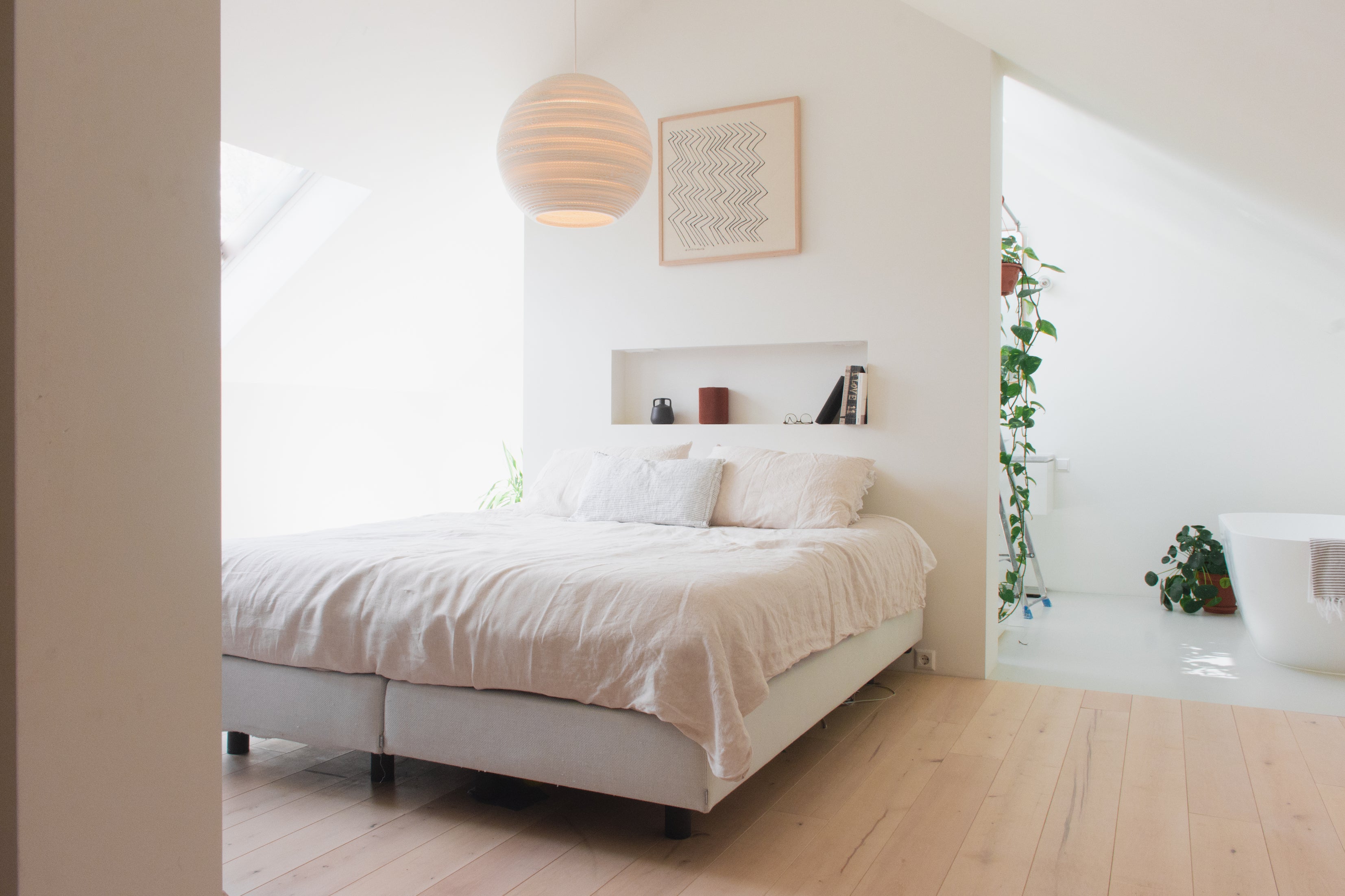 Lampe Cardboard weiß