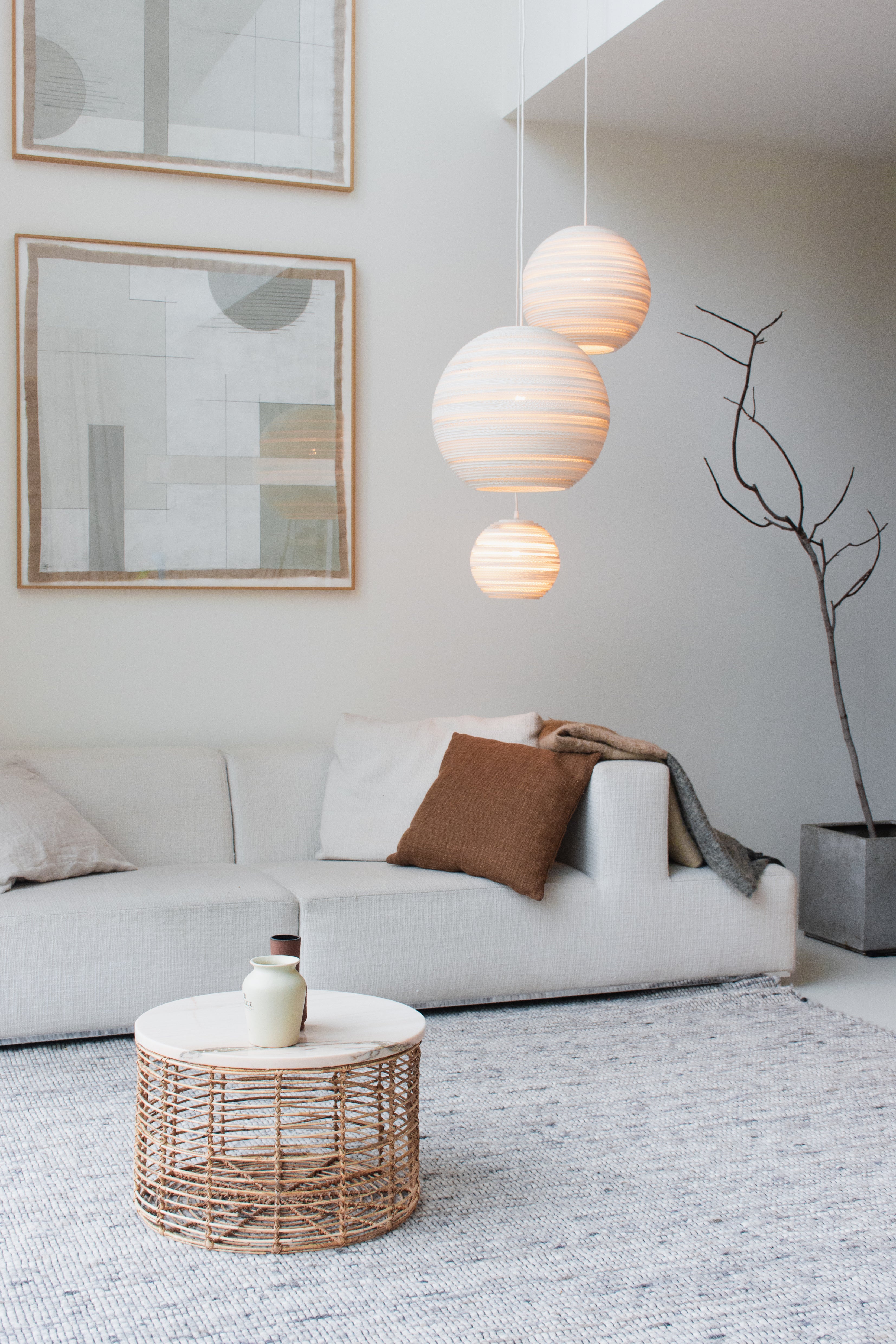 Lampe Cardboard weiß