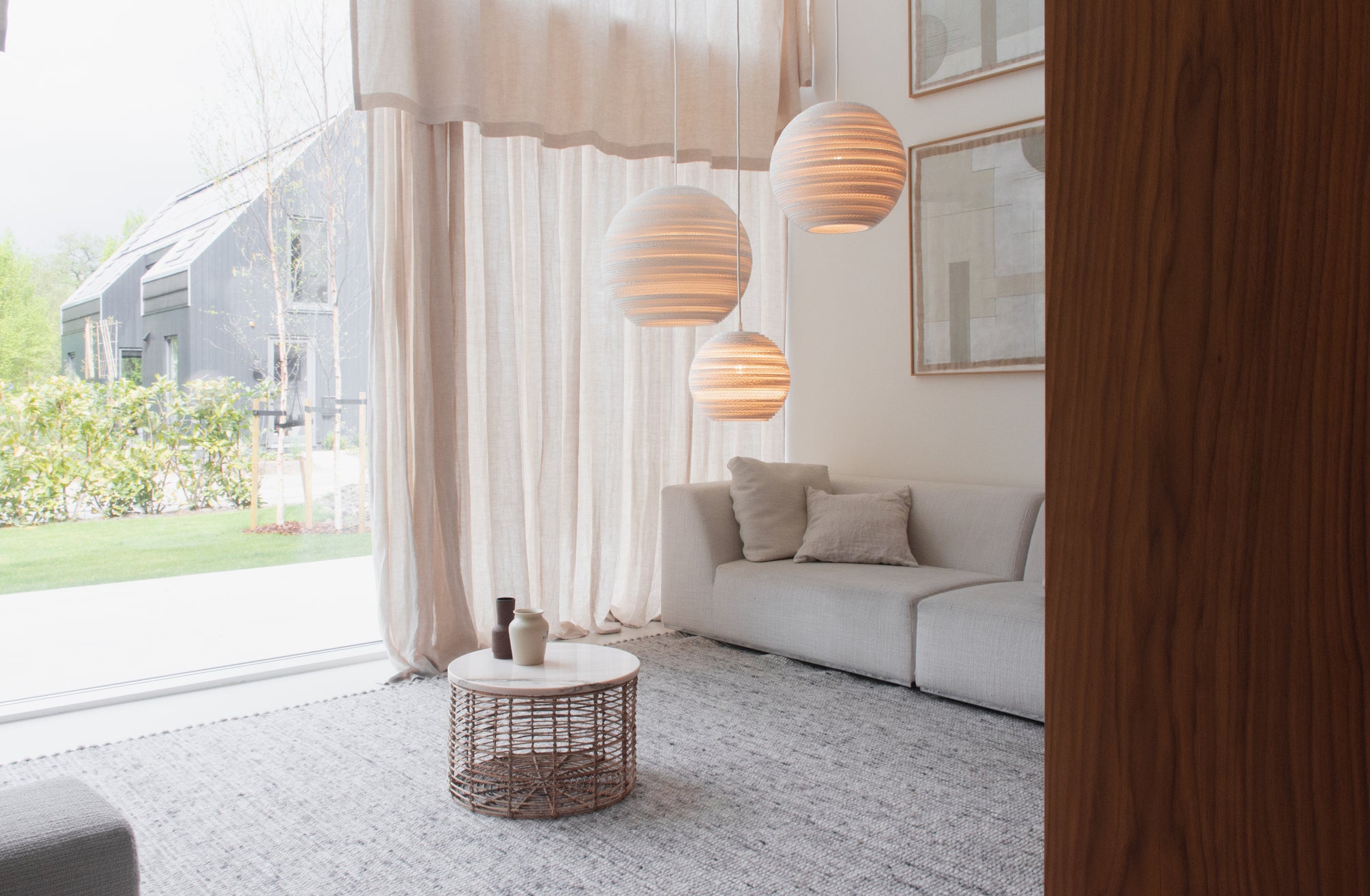 lamp cardboard white