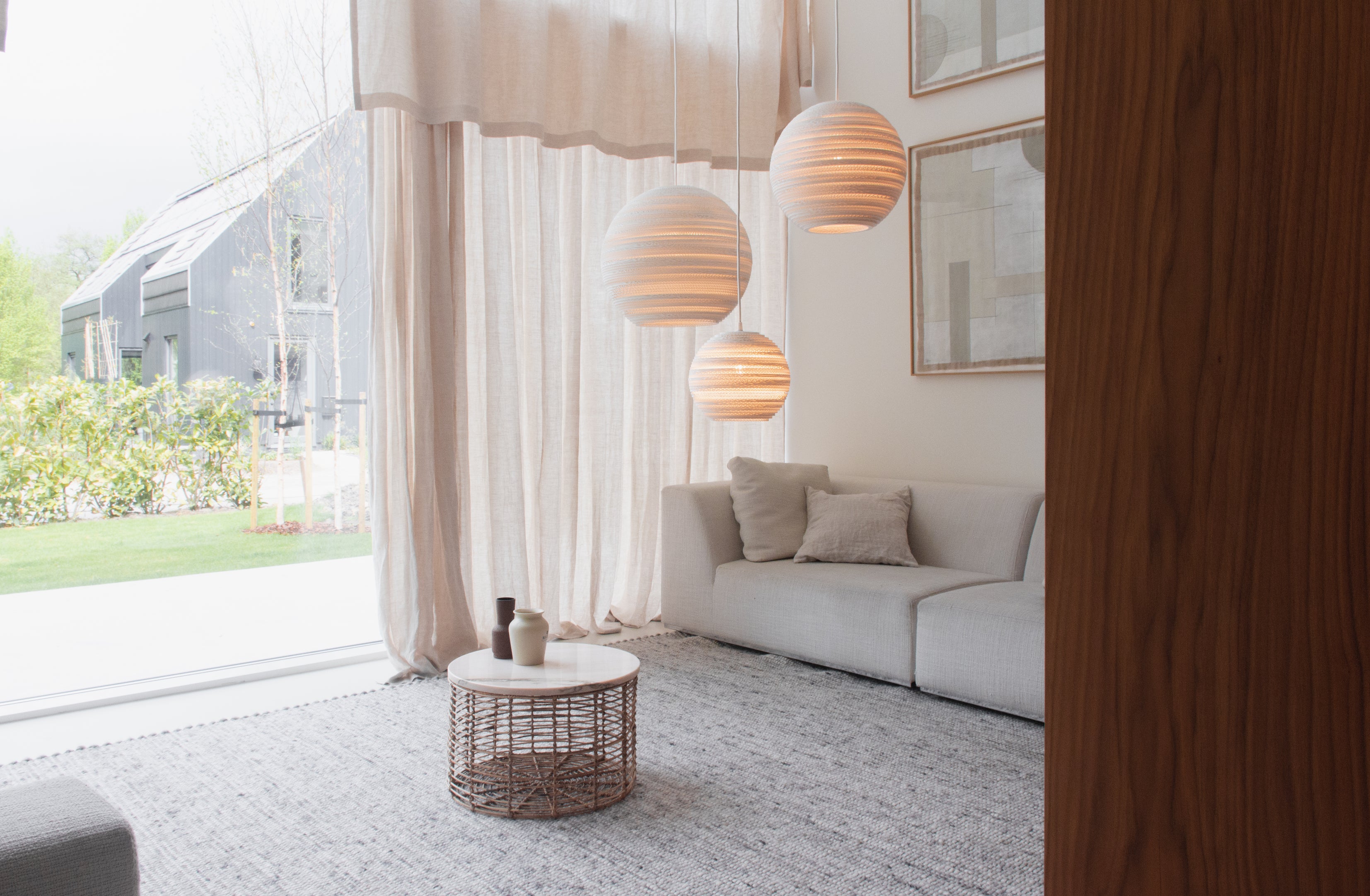 Lampe Cardboard weiß