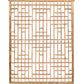 100 Jahre altes chinesisches Holz-Fenster #1
