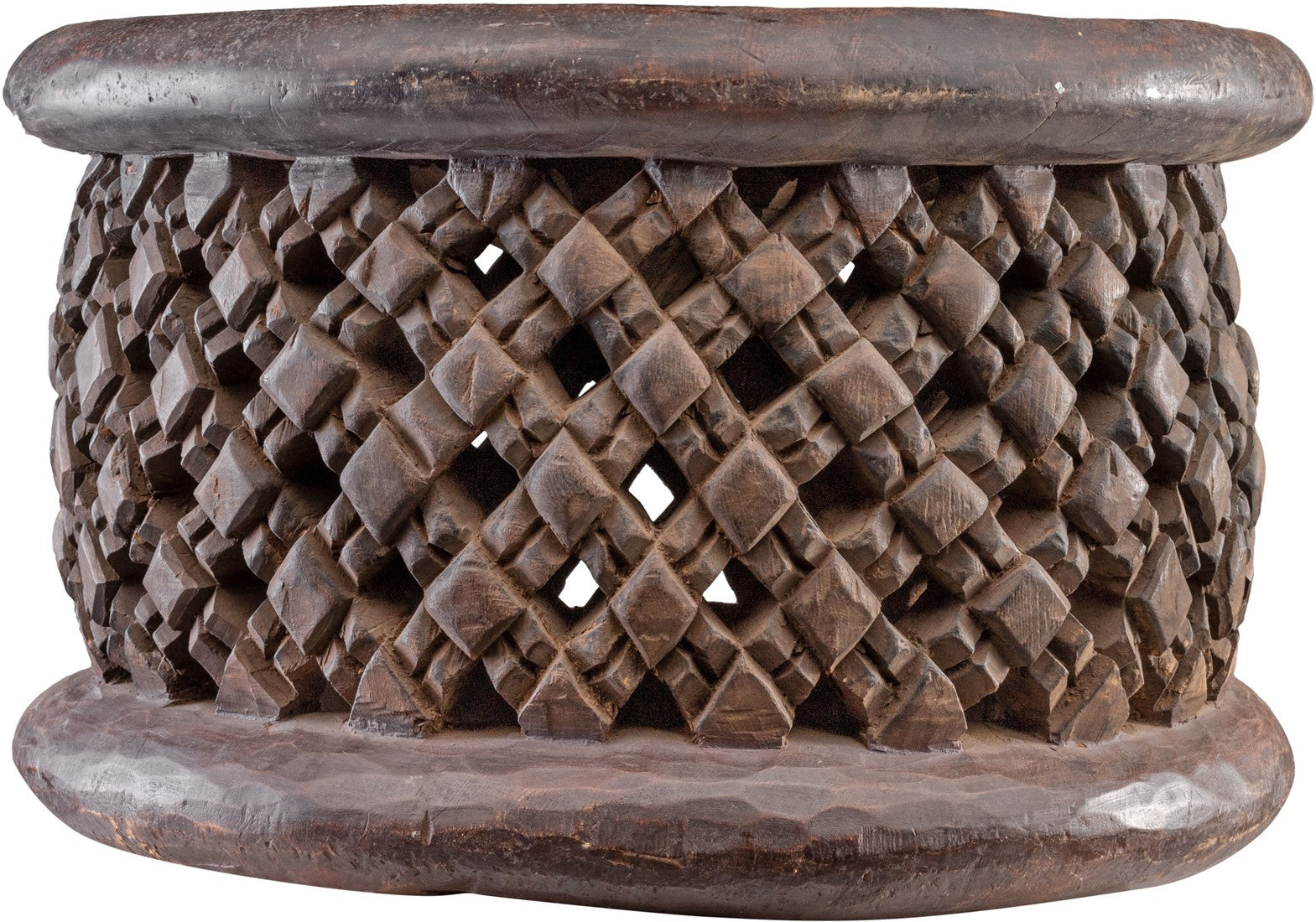 Old Bamileke Spider Stool 