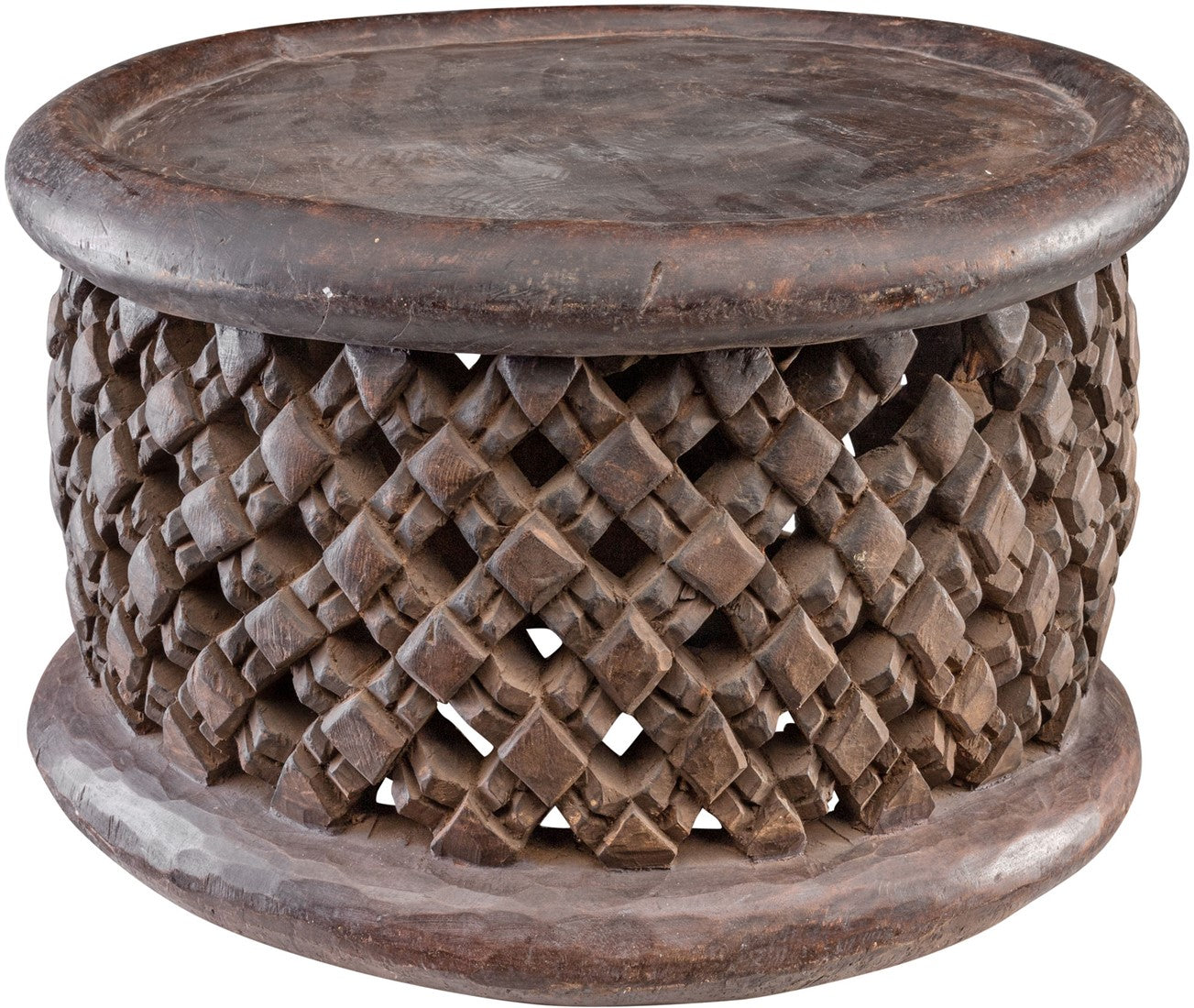 Old Bamileke Spider Stool 