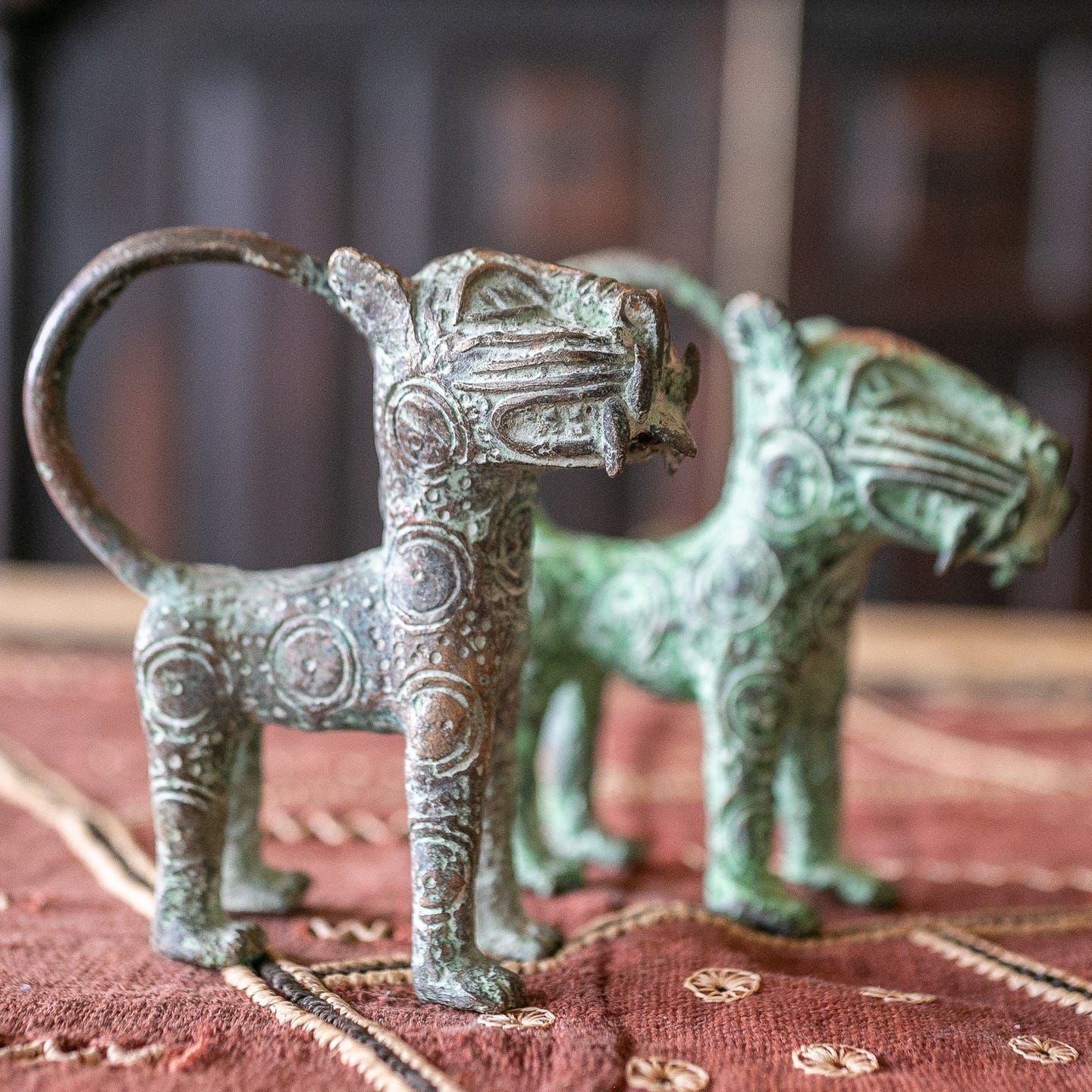 Bronze Leopard - Mo's Interior Art