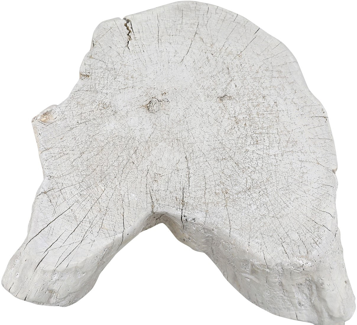 80 Jahre alter Butcher's Block Hocker