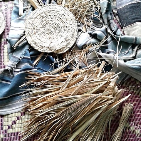 Teppich aus Palmenfasern - Mo's Interior Art