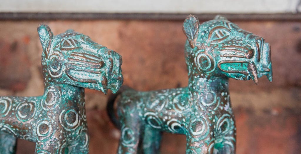 Bronze Leopard - Mo's Interior Art