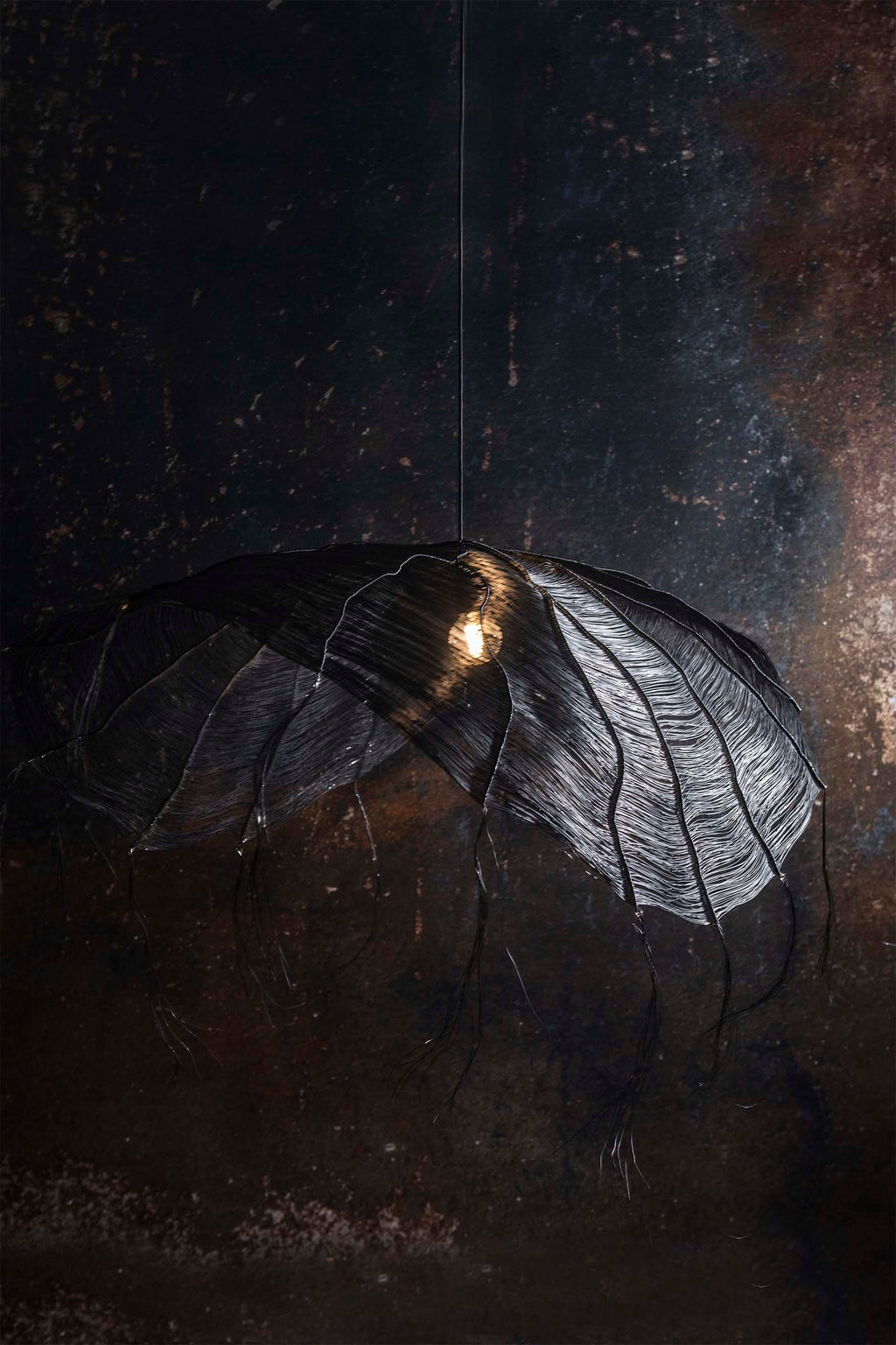 Suspension lamp Rhizome black