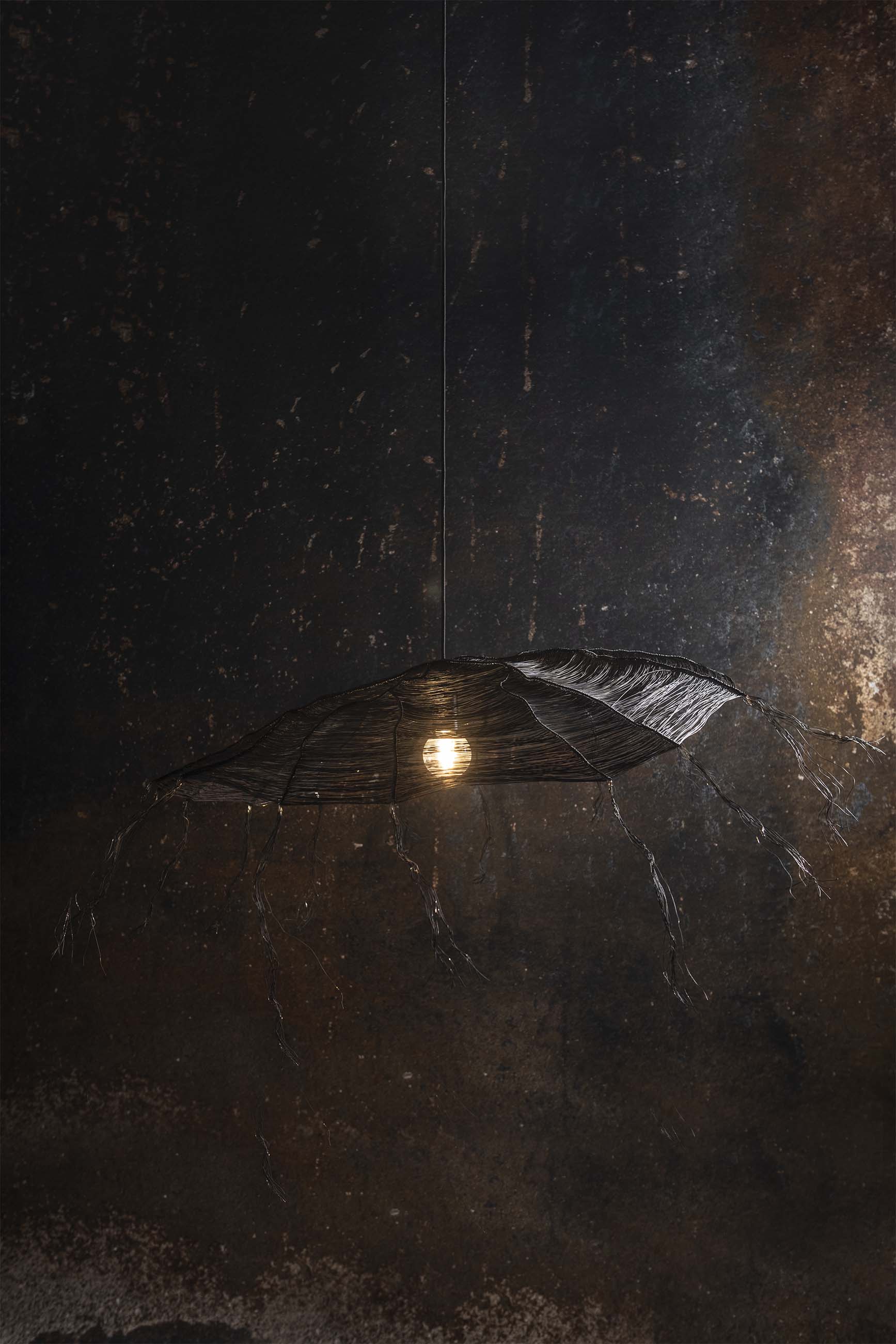 Suspension lamp Rhizome black