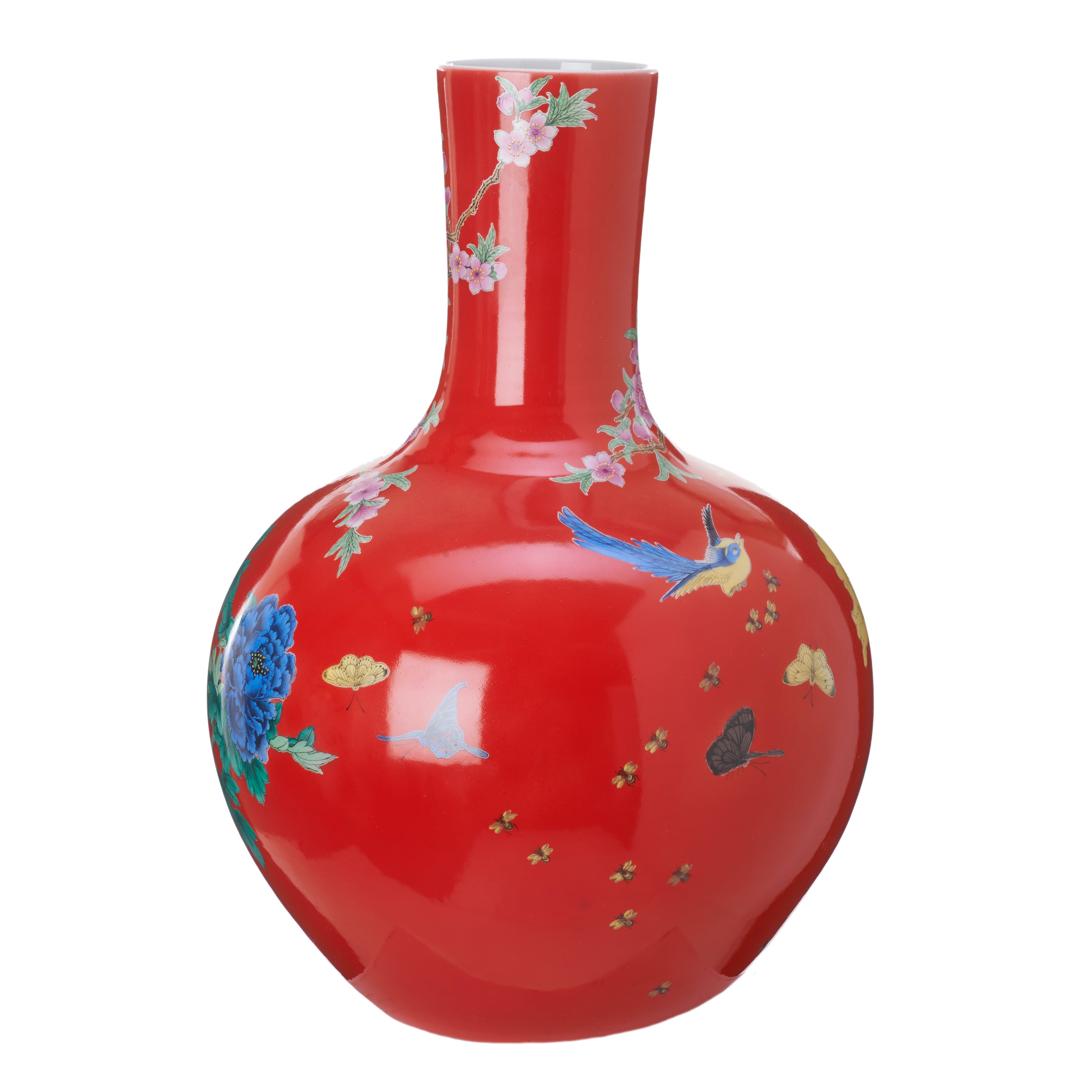 Vase red