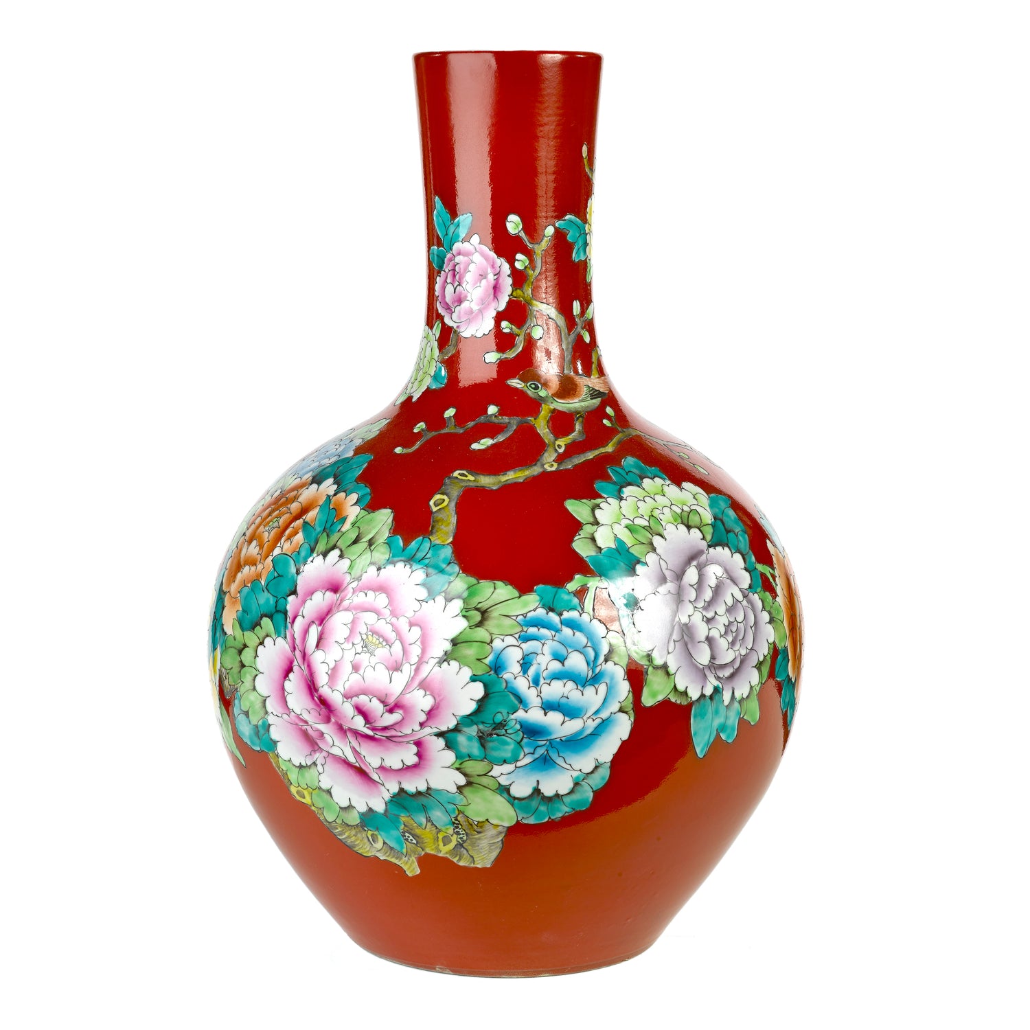 Vase red