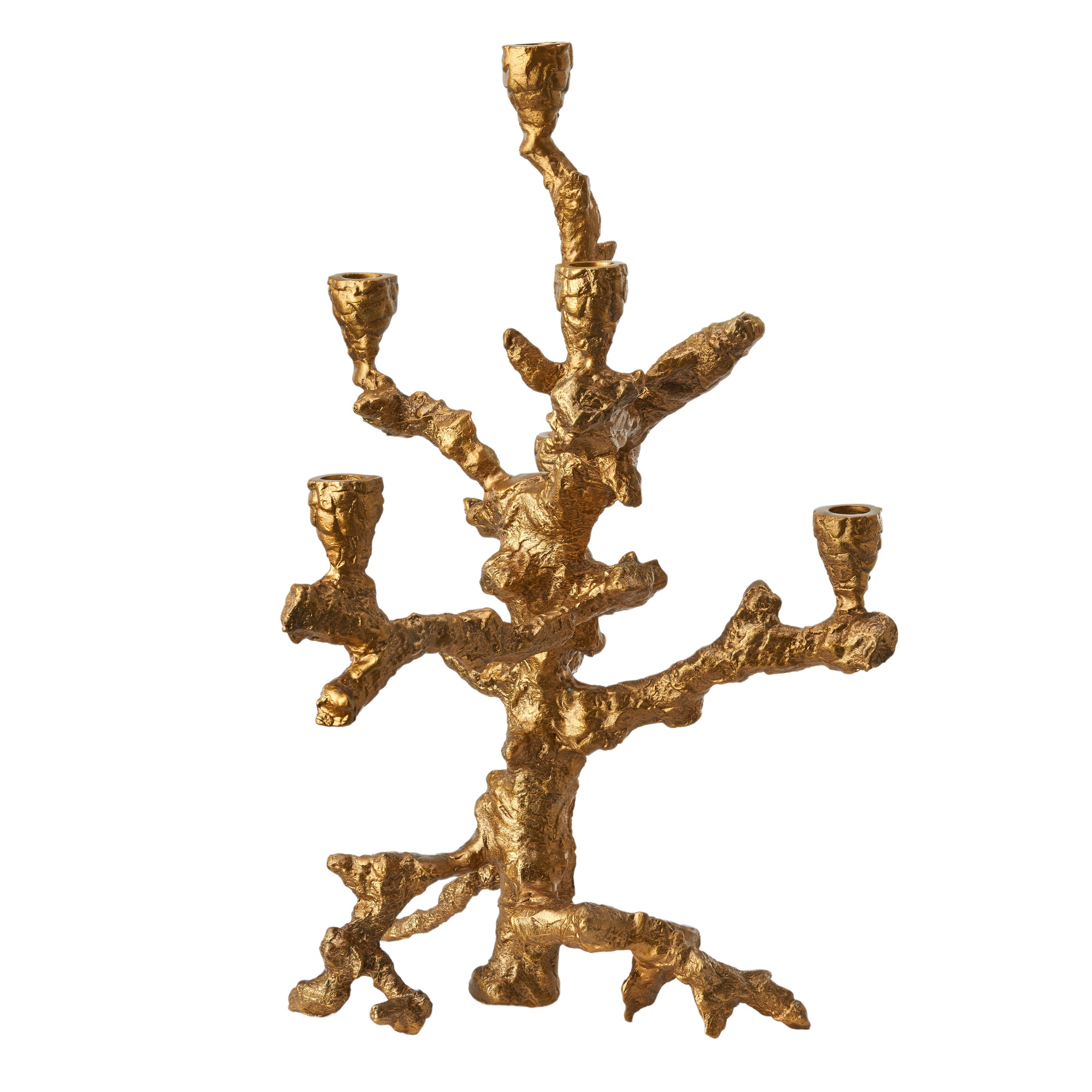 Candle holder tree trunk